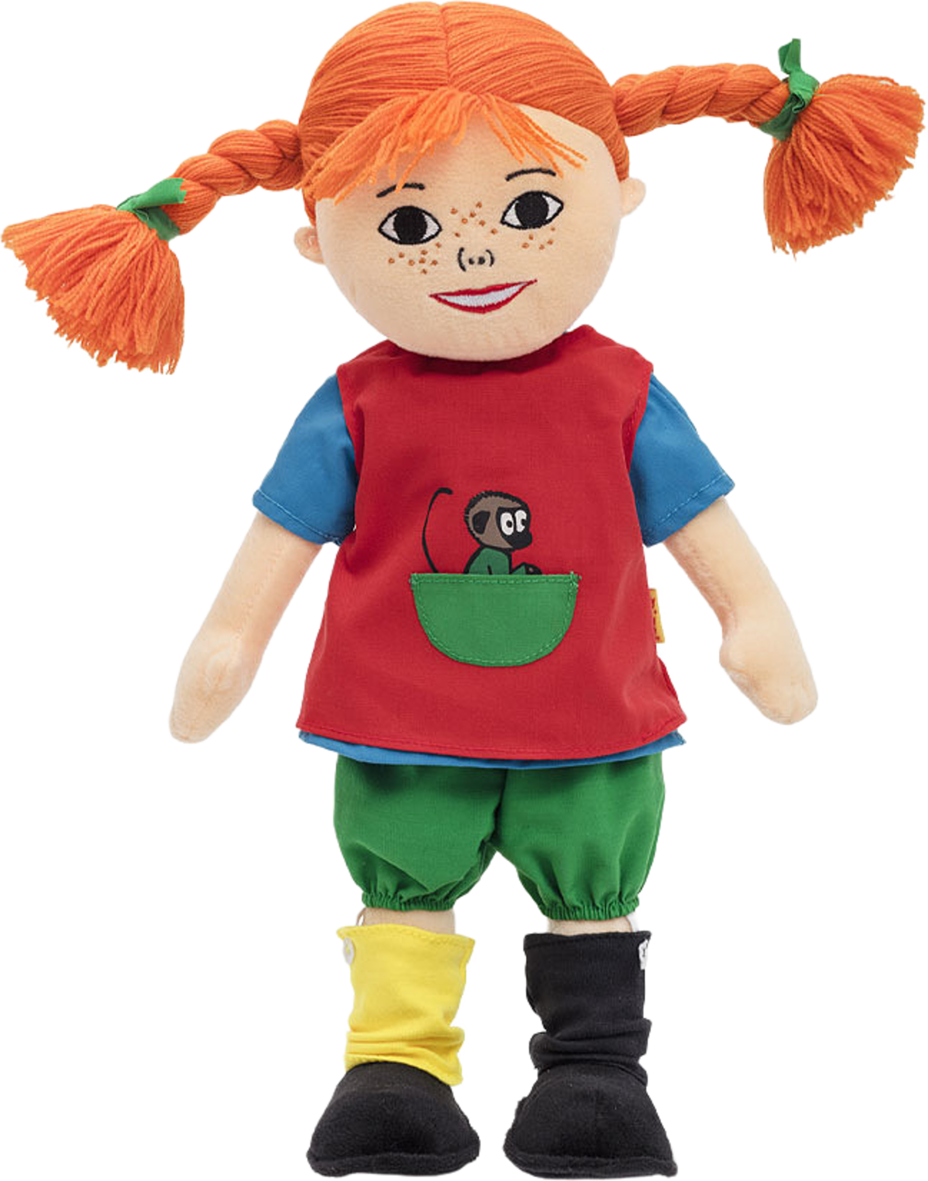 Taldocka i tyg, PIPPI 40 cm