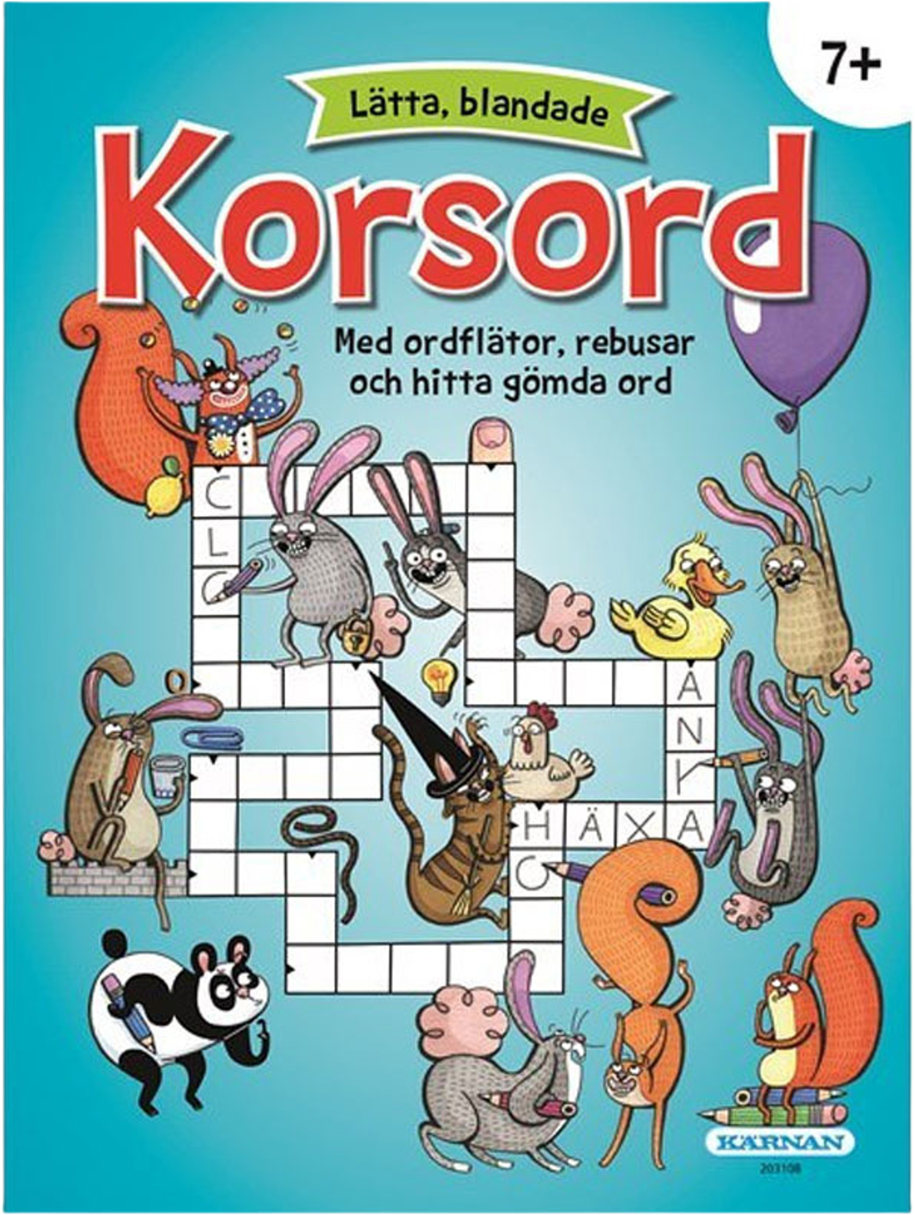 Korsordsbok, Lätta blandade korsord