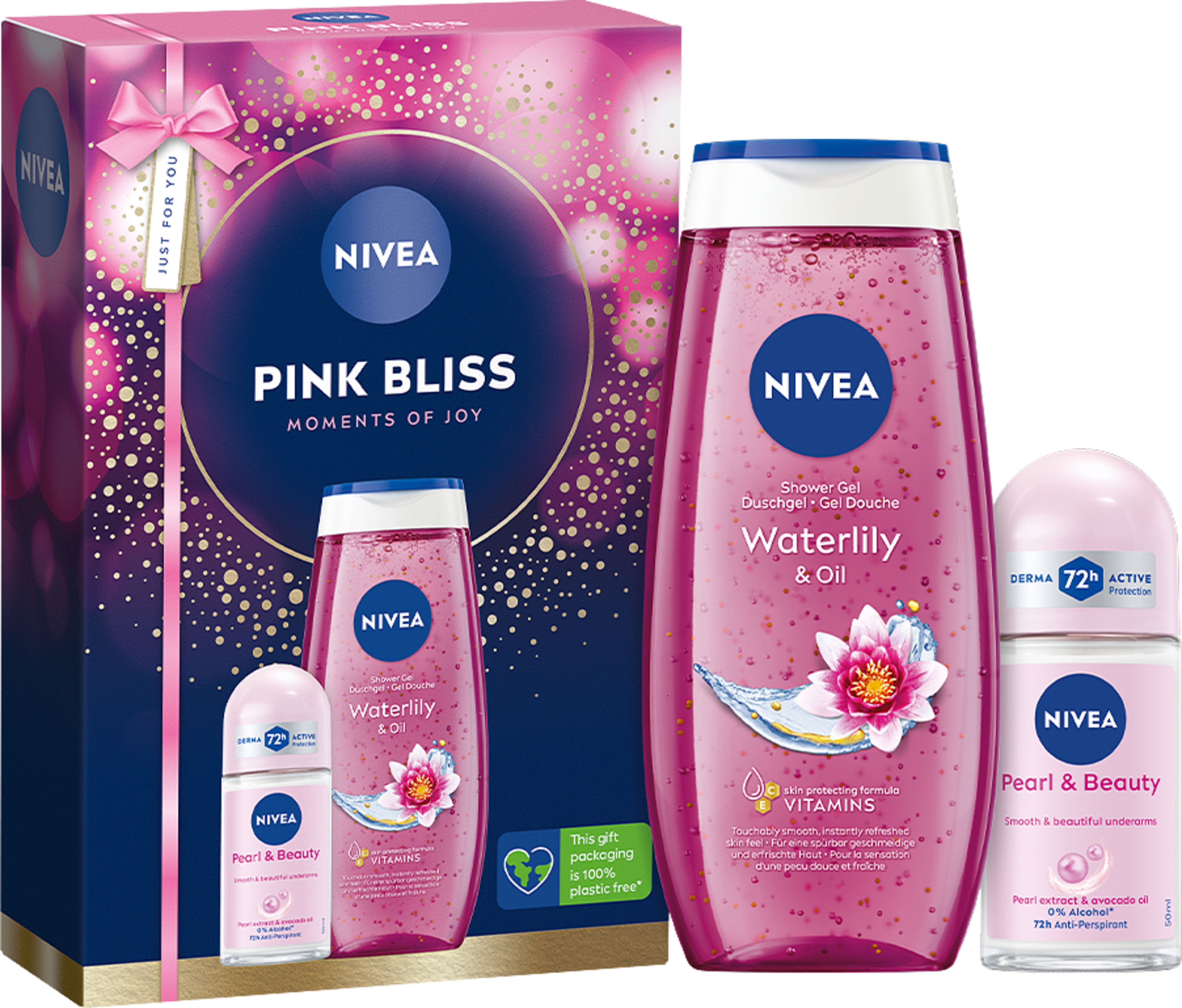Presentbox Pink Bliss Giftpack 300 ml NIVEA, från NIVEA.