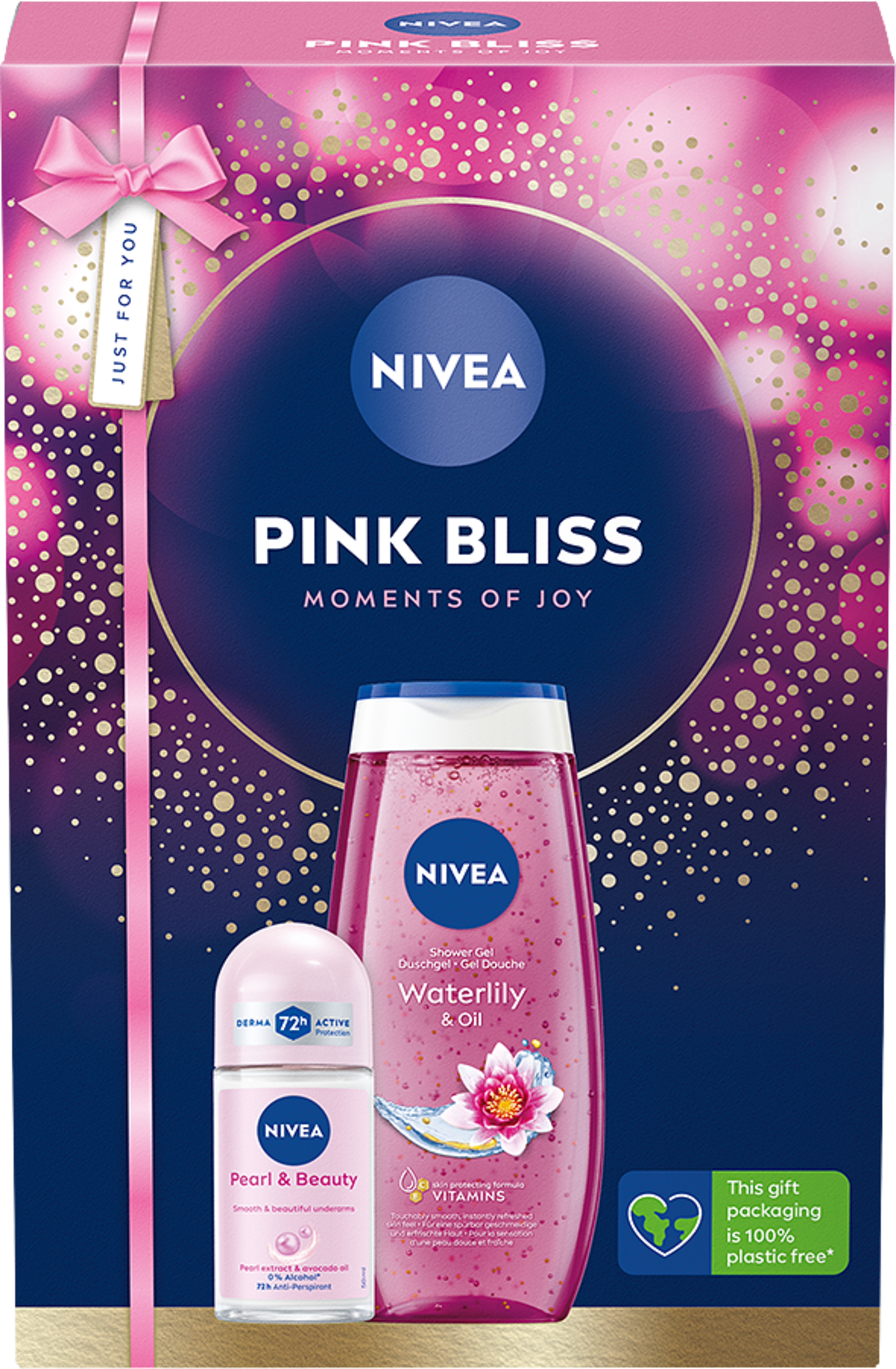 Presentbox Pink Bliss Giftpack 300 ml NIVEA, från NIVEA.