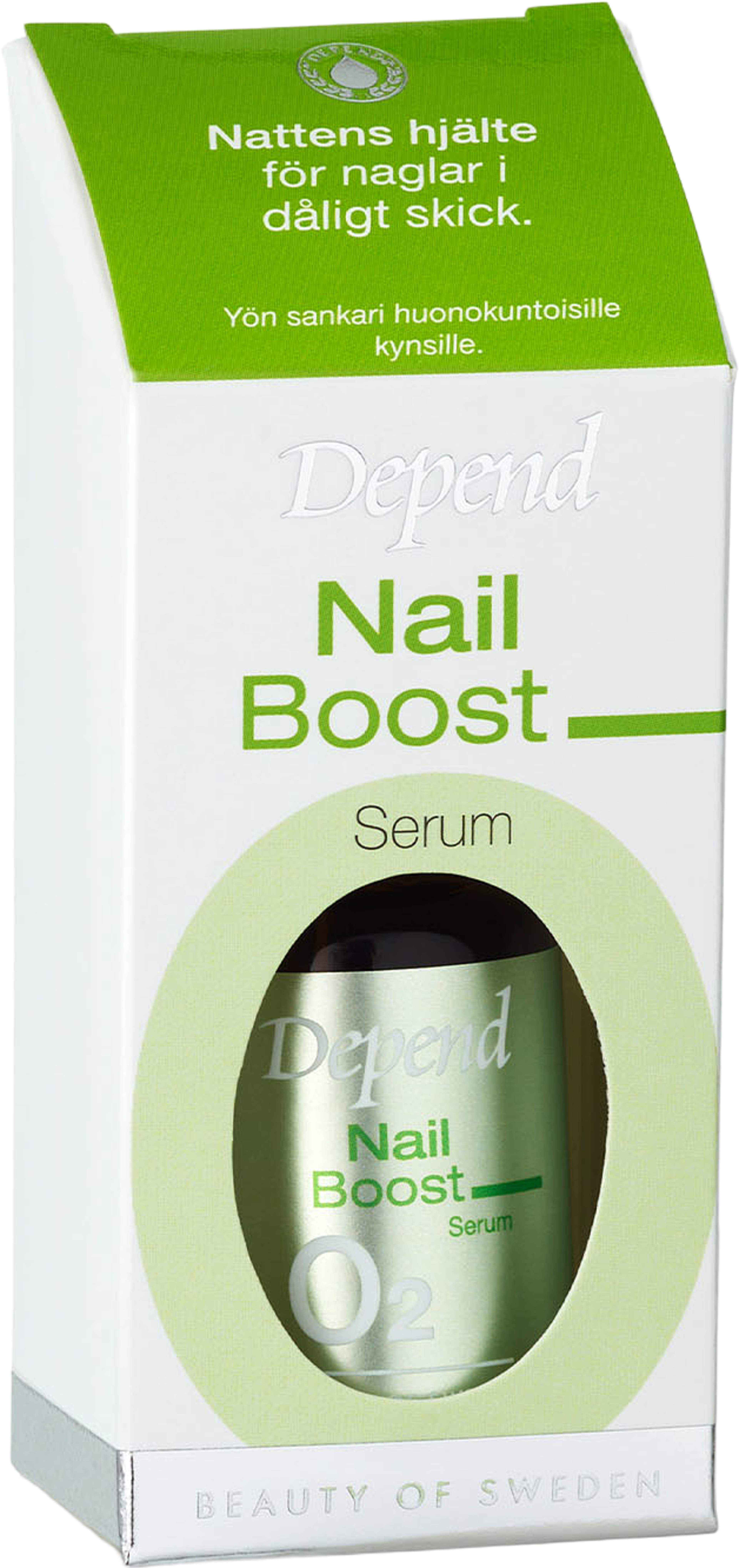 O2 Nail Boost Serum, från Depend. Klicka för att öppna bilden i stort format