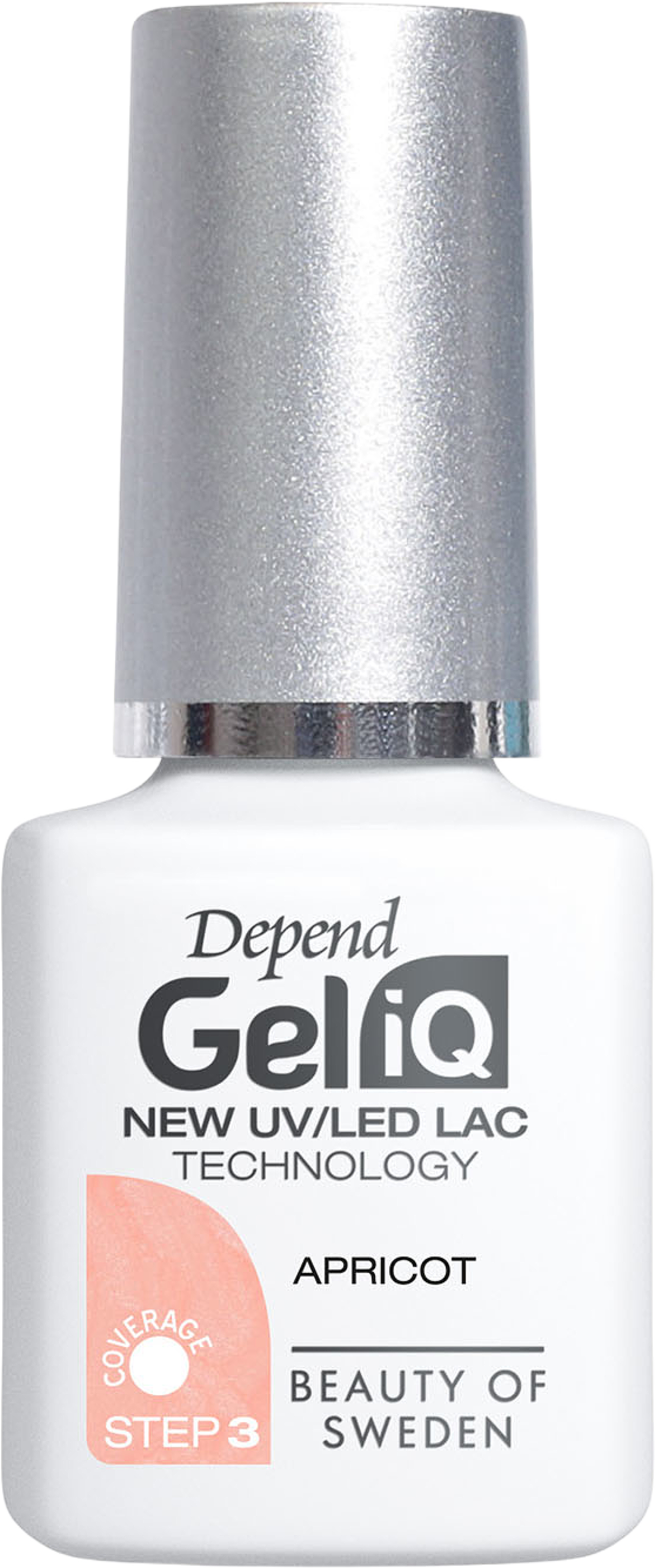 Gel iQ vår 2026 - Spring Awakening, från Depend, i färgen Apricot. Klicka för att öppna bilden i stort format