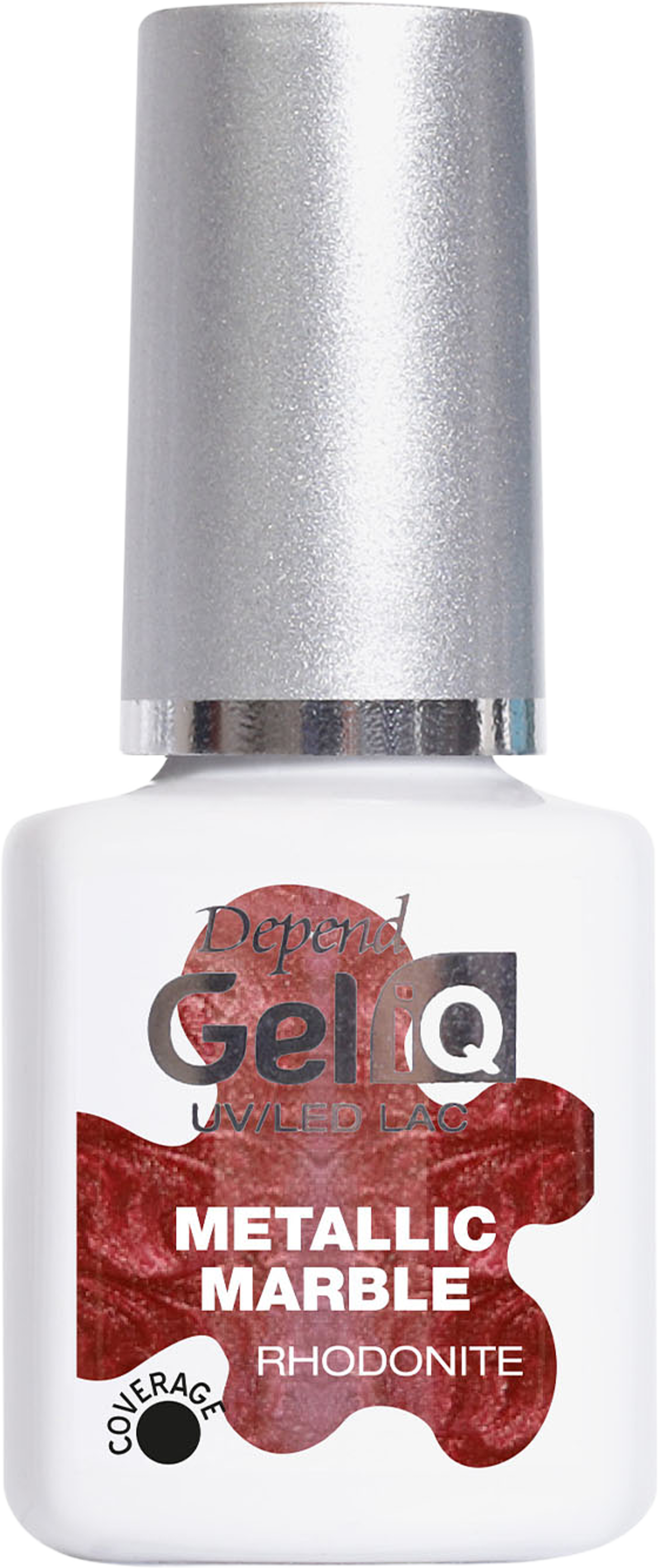 Gel iQ - Metallic Marble, från Depend, i färgen Rhodonite. Klicka för att öppna bilden i stort format