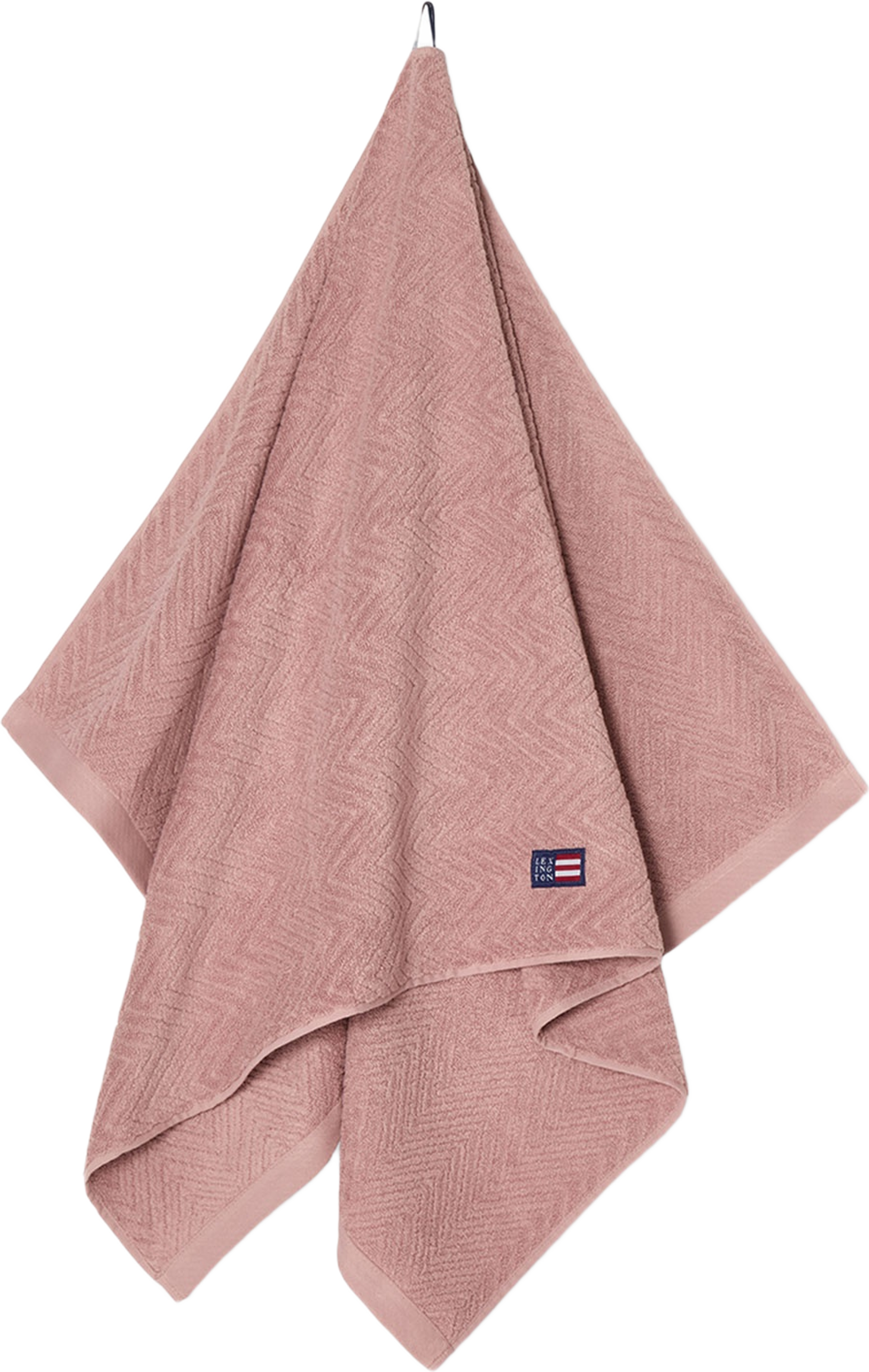 Herringbone Towel Lavender, från Lexington, i färgen Lavender.
