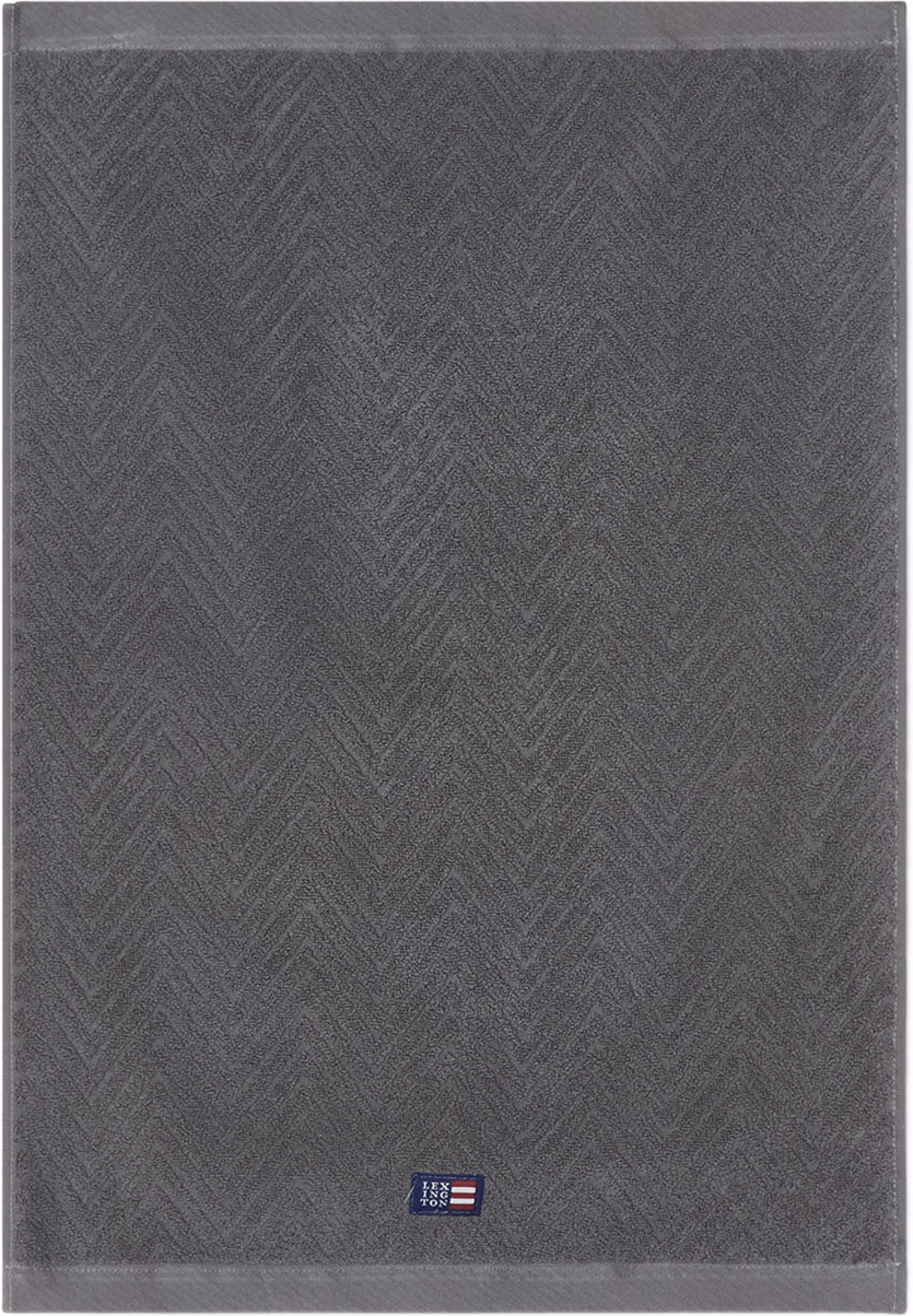 Herringbone Towel Gray, från Lexington, i färgen Gray.