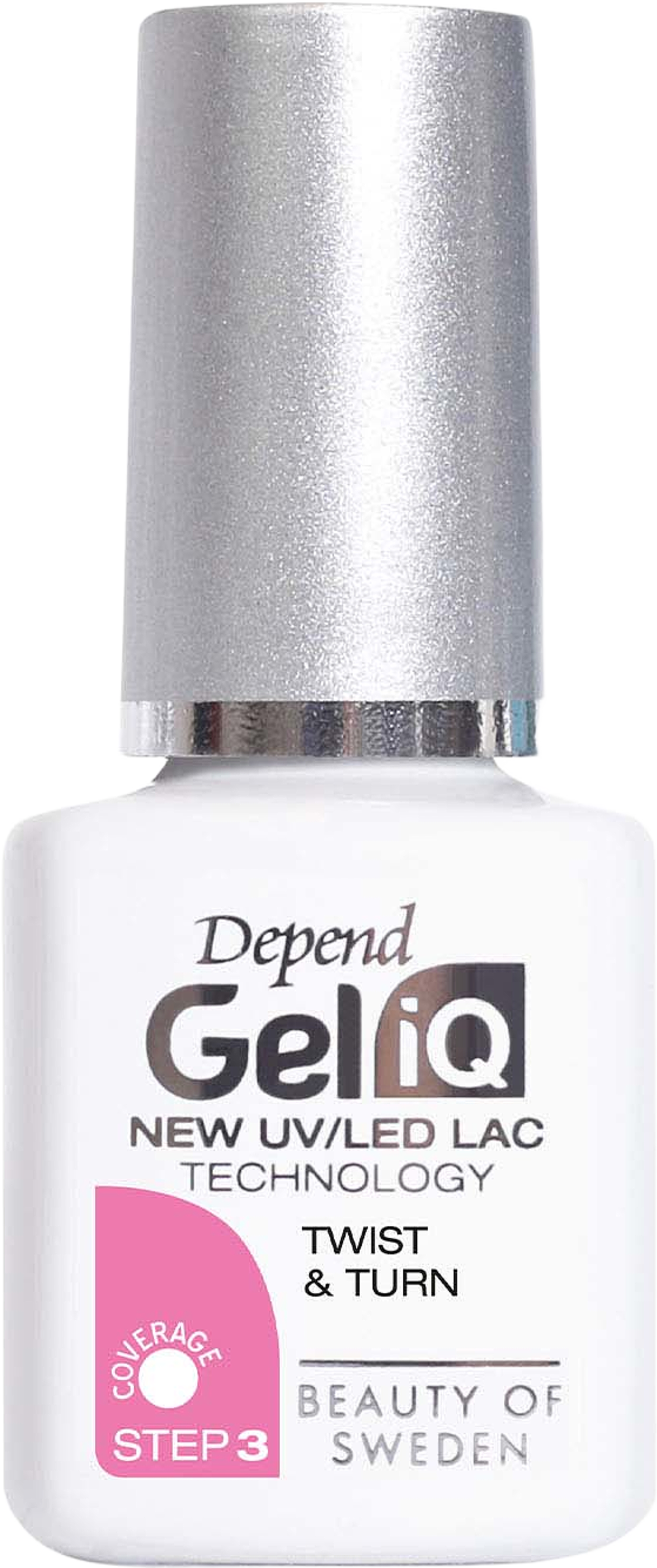 Gel iQ, från Depend, i färgen Twist & Turn. Klicka för att öppna bilden i stort format