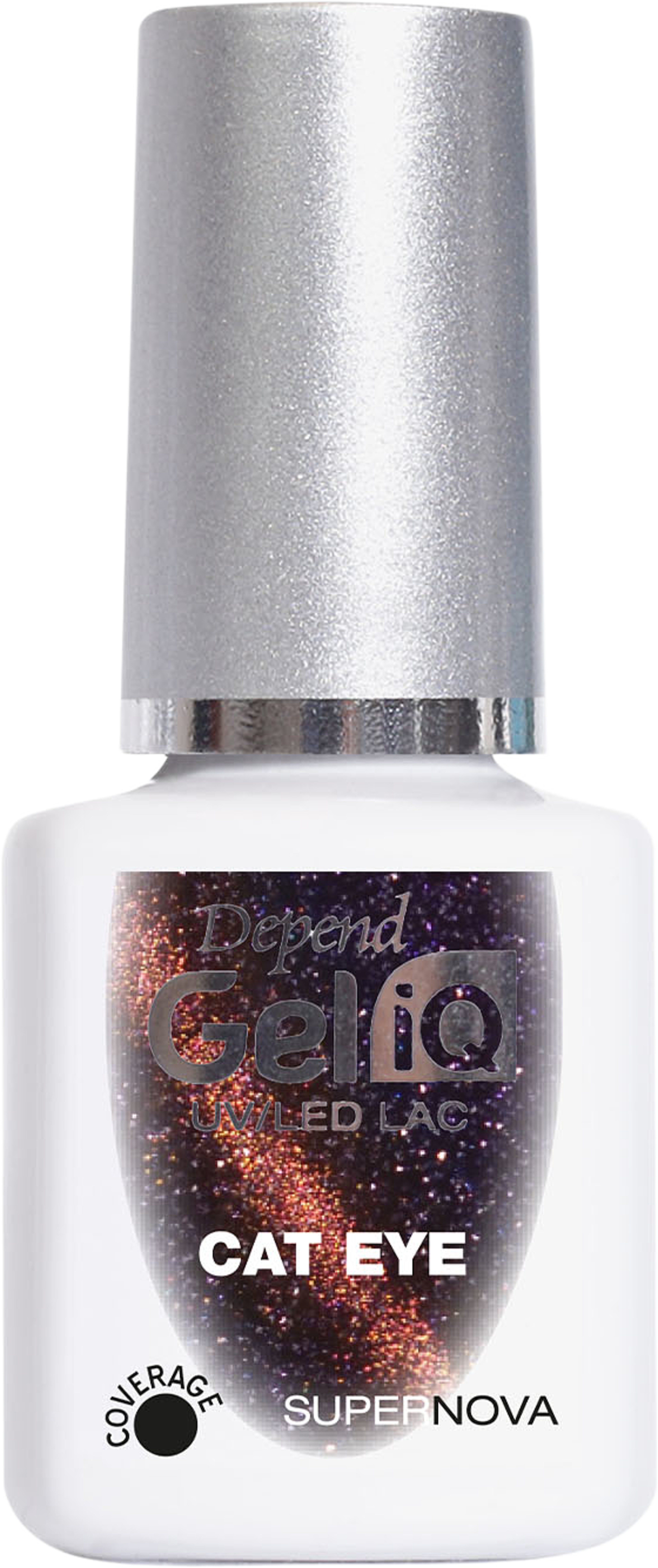 Gel iQ Effect Cat Eye, från Depend, i färgen Supernova. Klicka för att öppna bilden i stort format