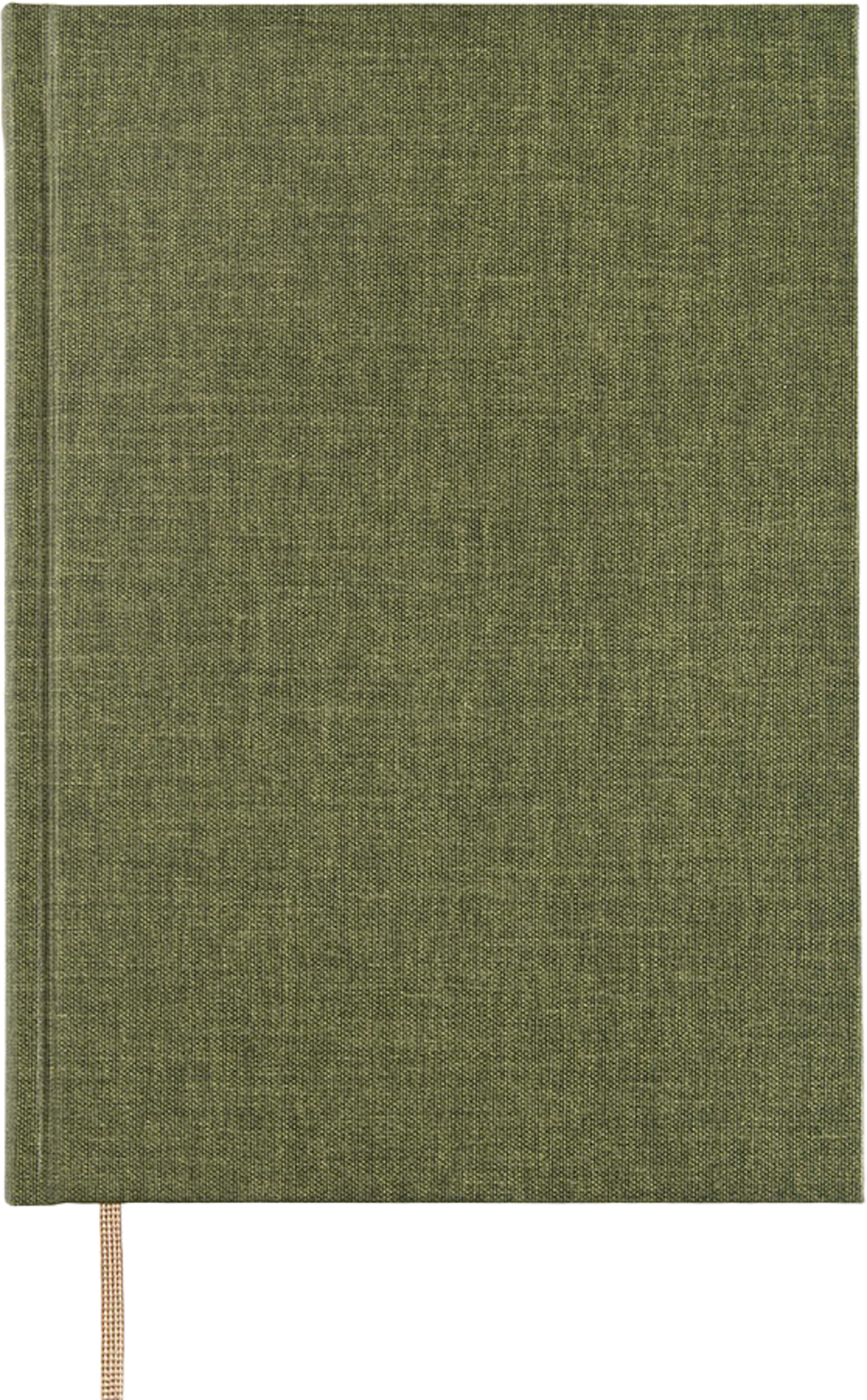 Anteckningsbok, linjerad, A5, khakigrön
