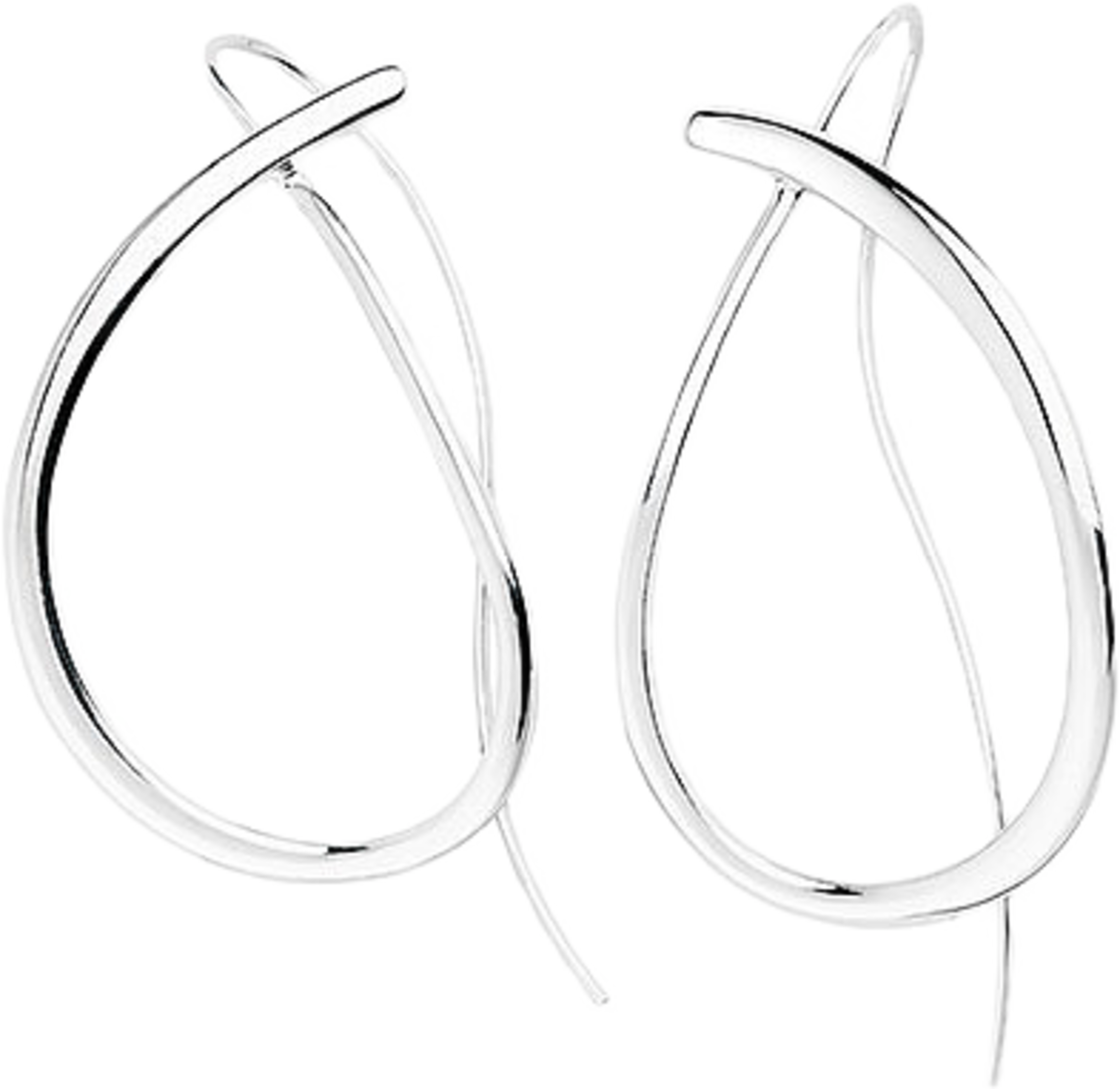 Ocean big earrings