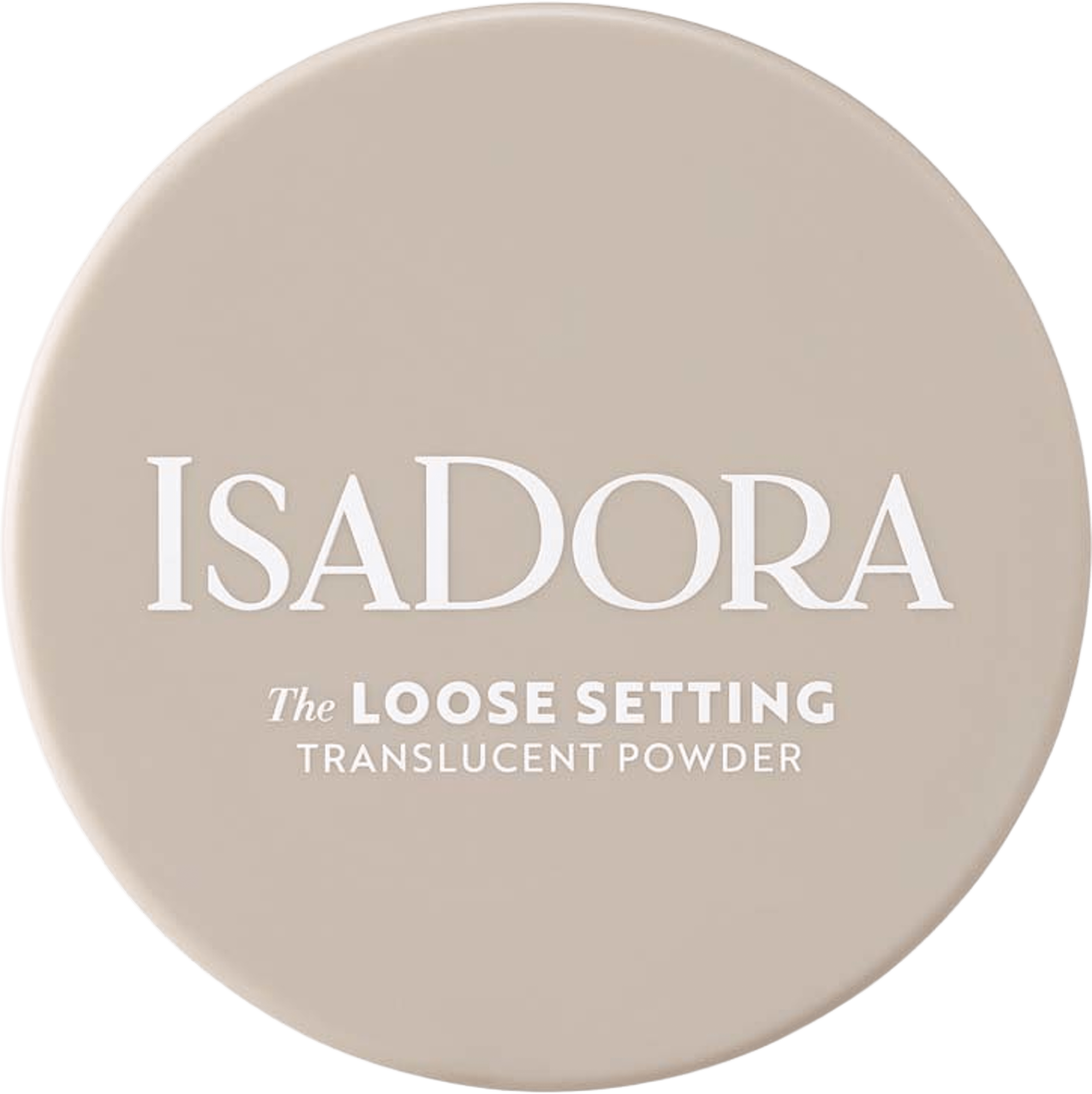The Loose Setting Translucent Powder, från IsaDora, i färgen Translucent. Klicka för att öppna bilden i stort format
