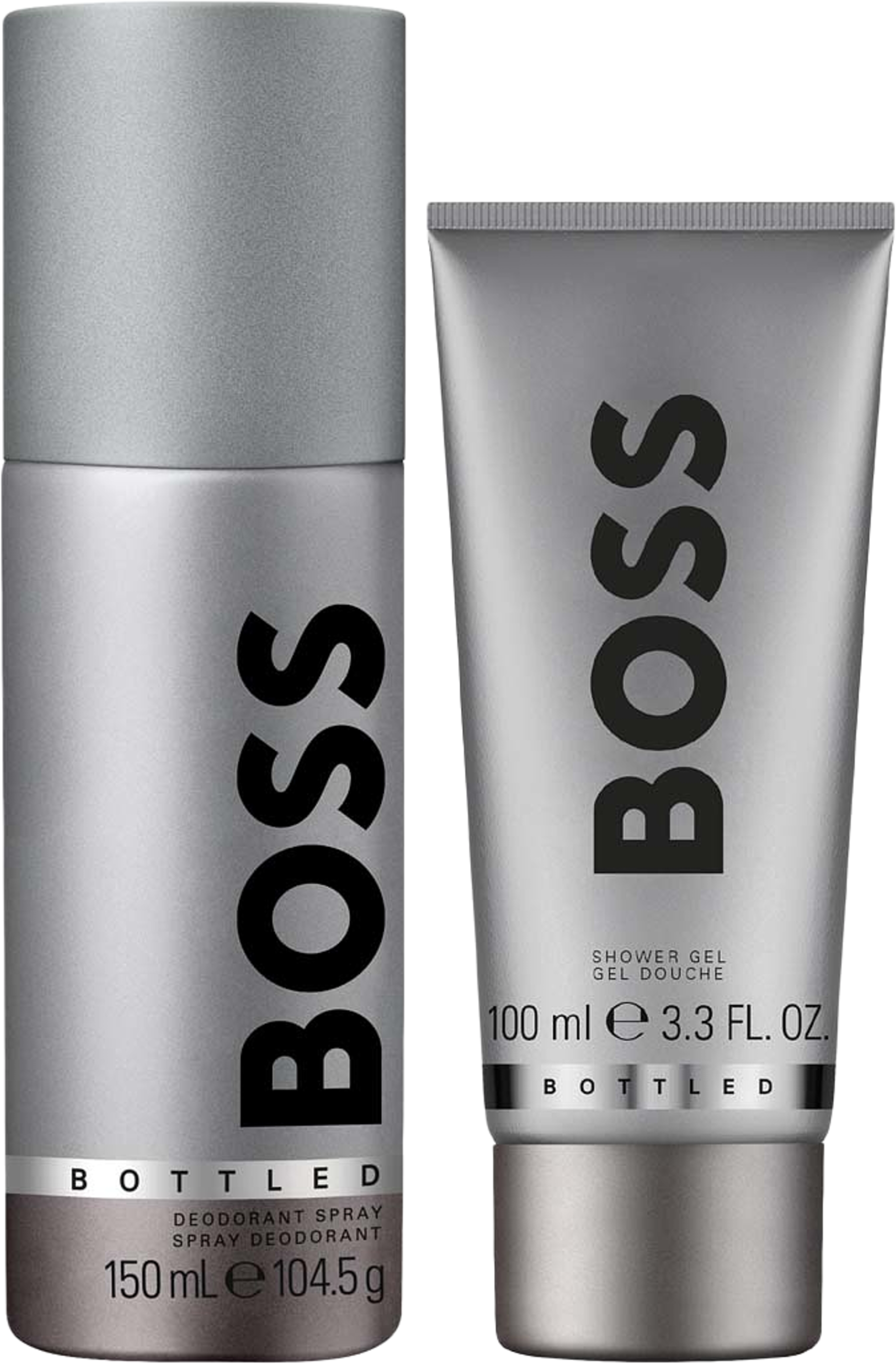 Gift Set Bottled Deo Spray + Shower Gel, från HUGO BOSS. Klicka för att öppna bilden i stort format