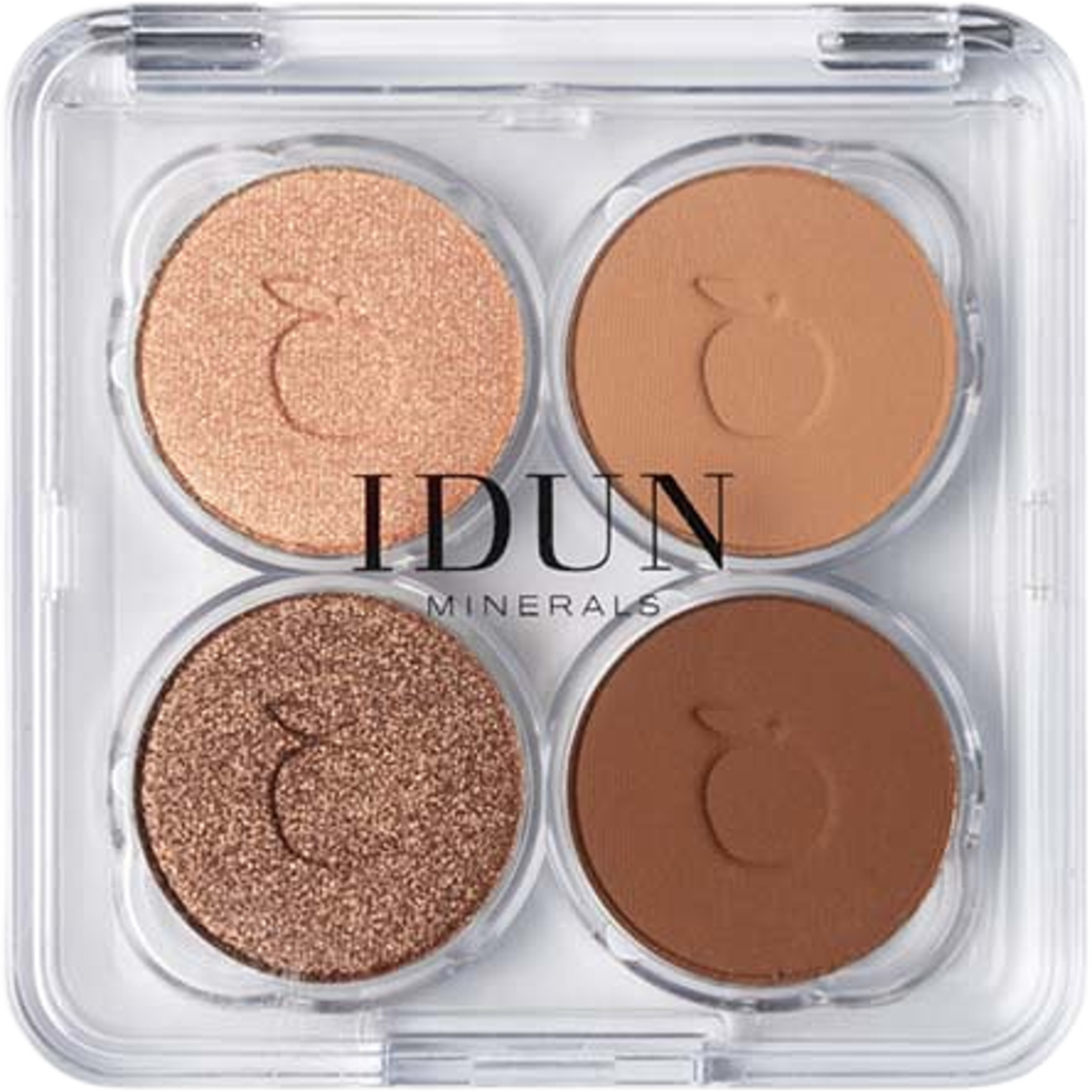 Mineral Eyeshadow Palette, från IDUN Minerals, i färgen Gullviva. Klicka för att öppna bilden i stort format