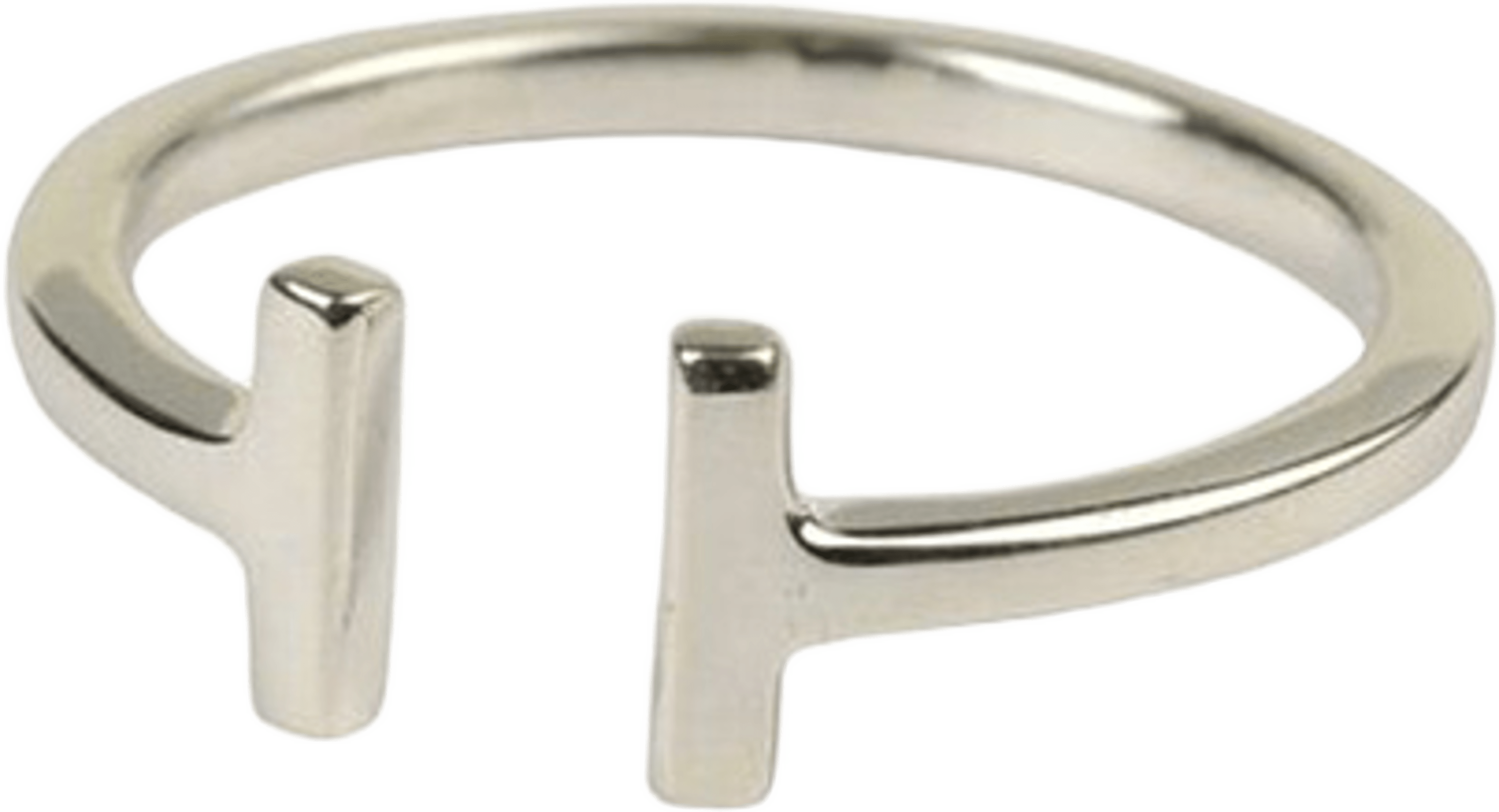 Strict plain bar ring