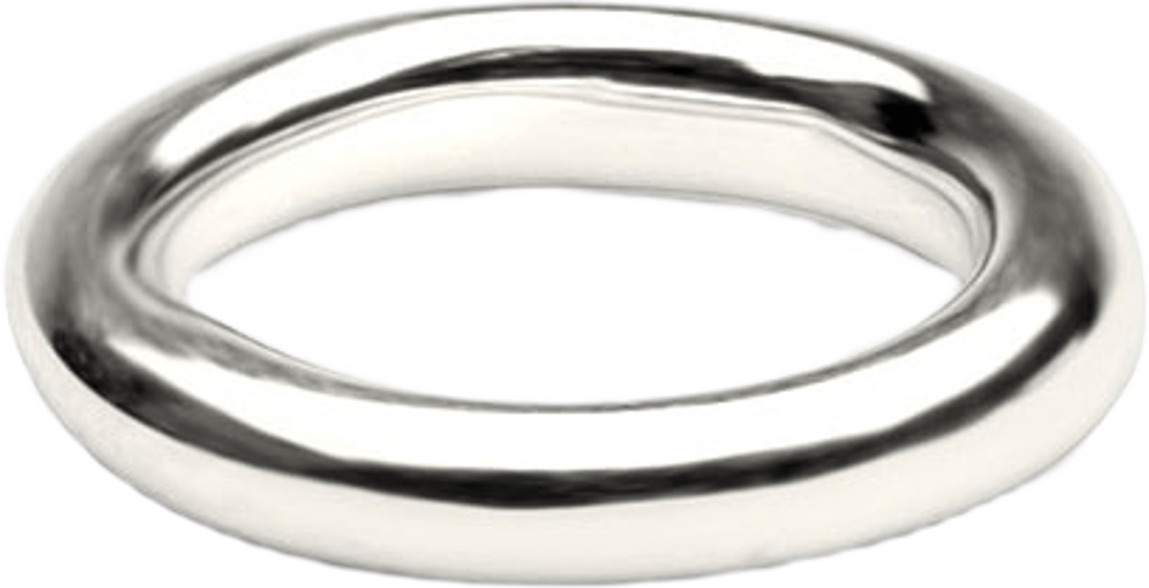 Bolded Ring Silver