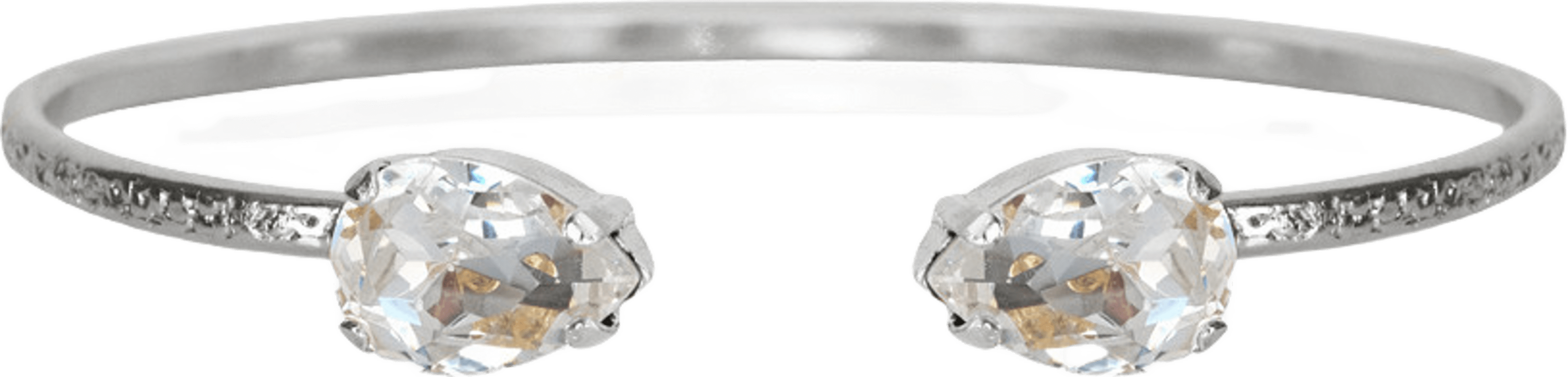 Petite drop bracelet Crystal