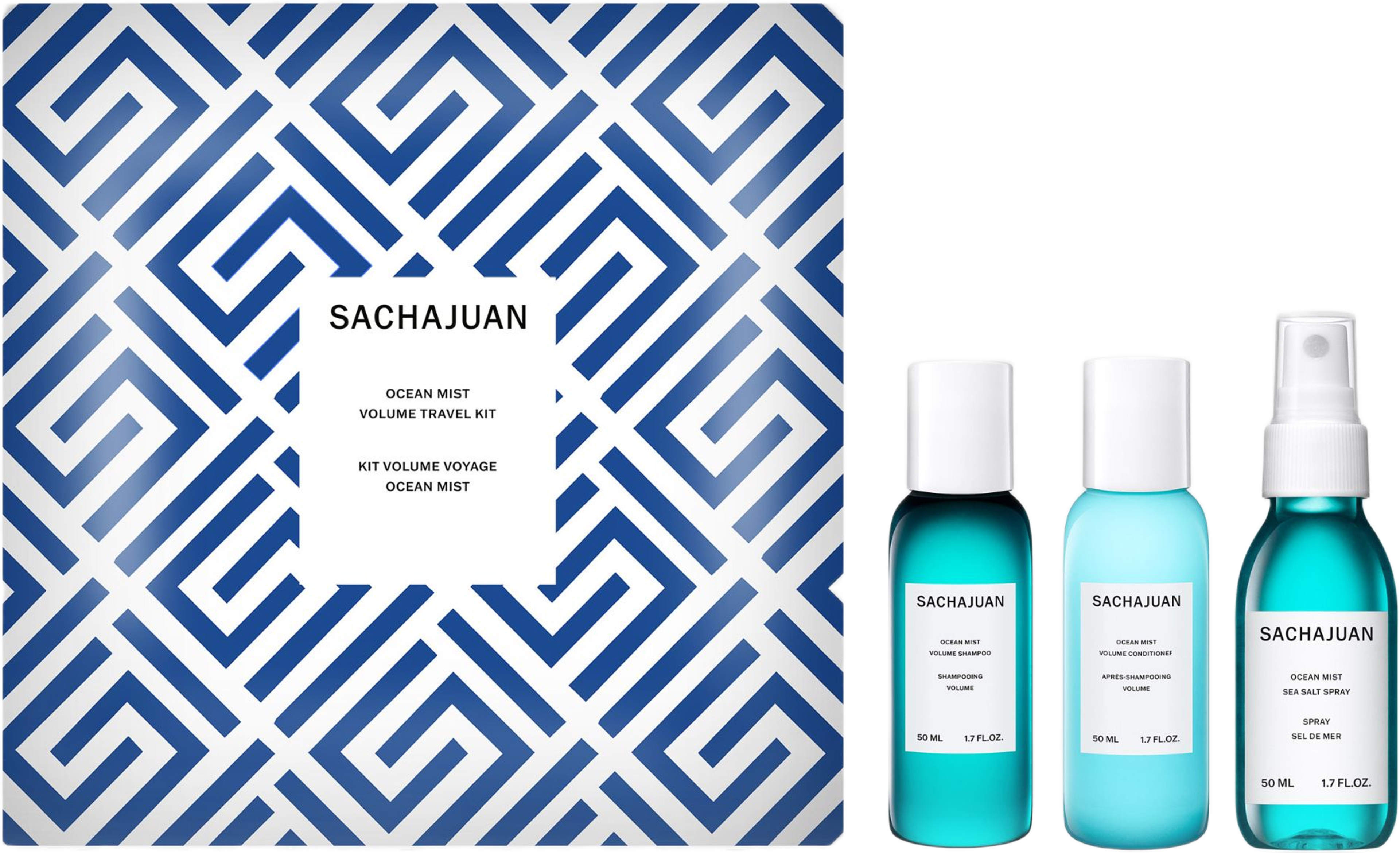 Value Set Ocean Mist Volume Travel Kit, från Sachajuan.