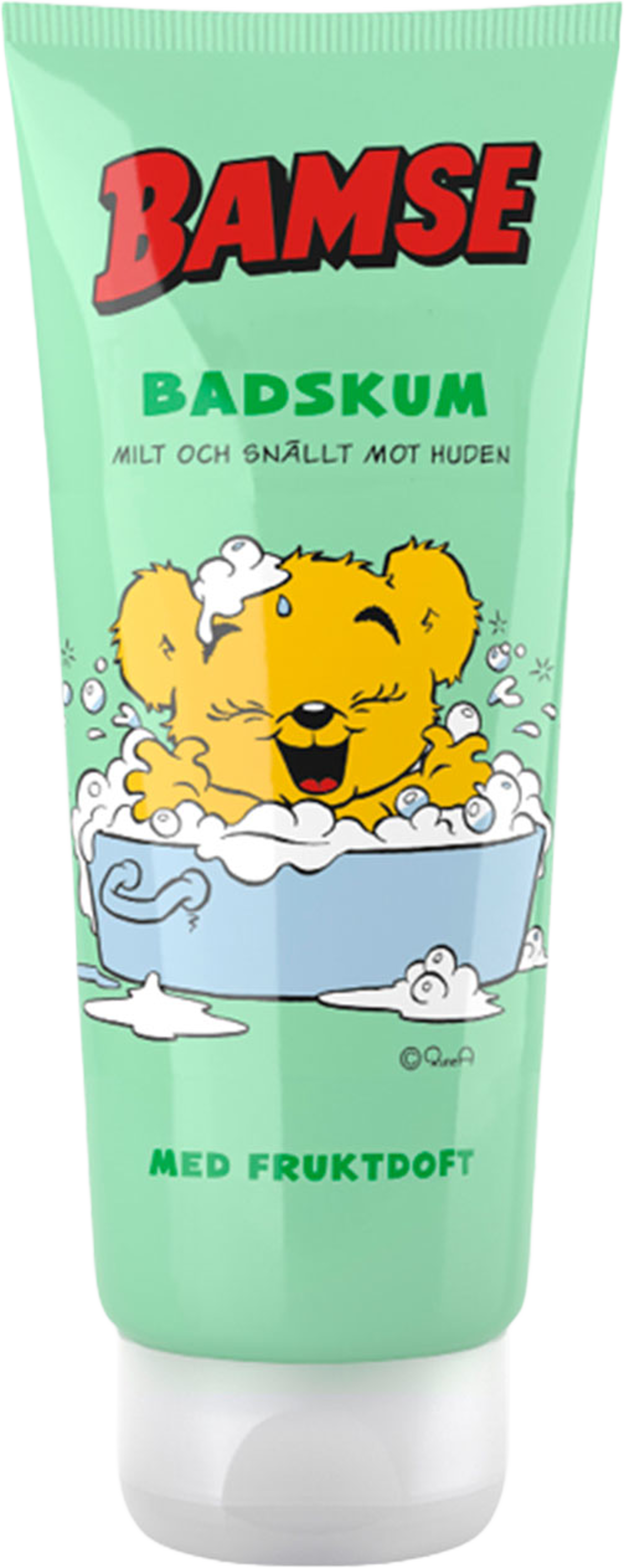 Bamse Badskum, från Bamse Skincare. Klicka för att öppna bilden i stort format
