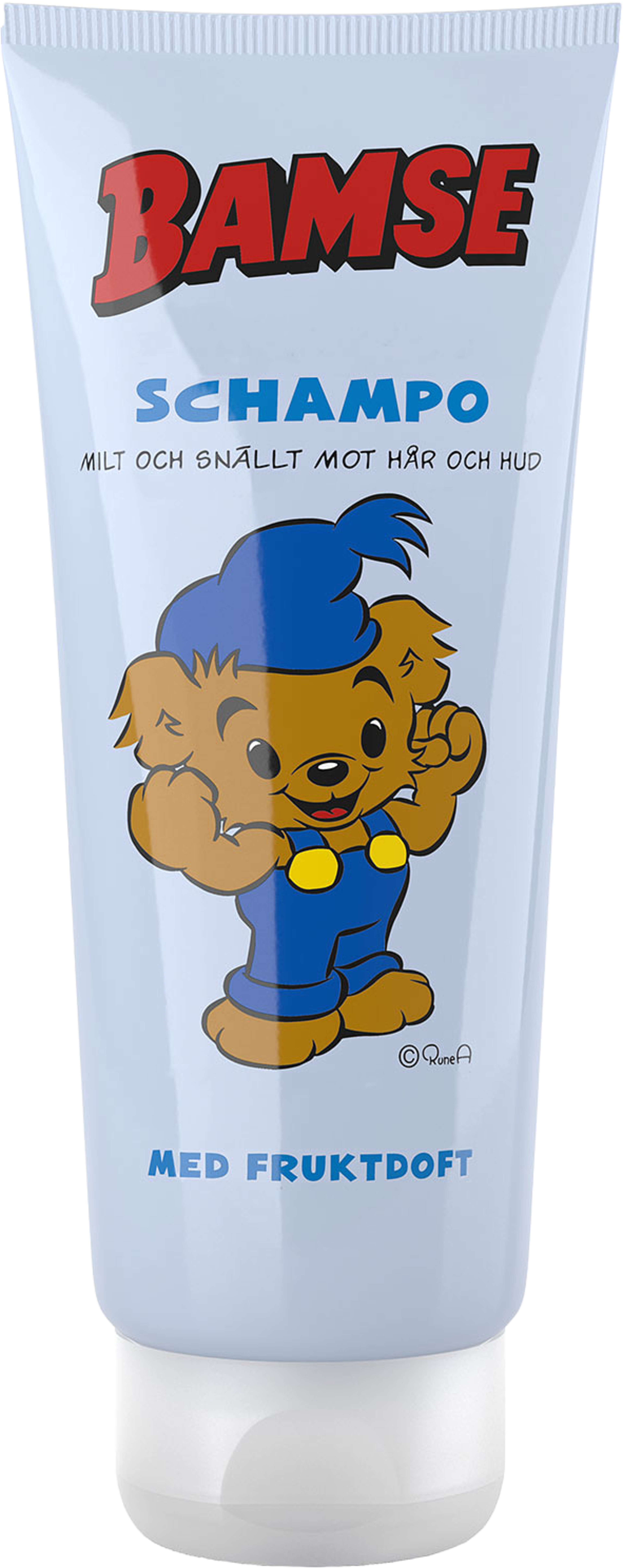 Bamse Schampo, från Bamse Skincare. Klicka för att öppna bilden i stort format