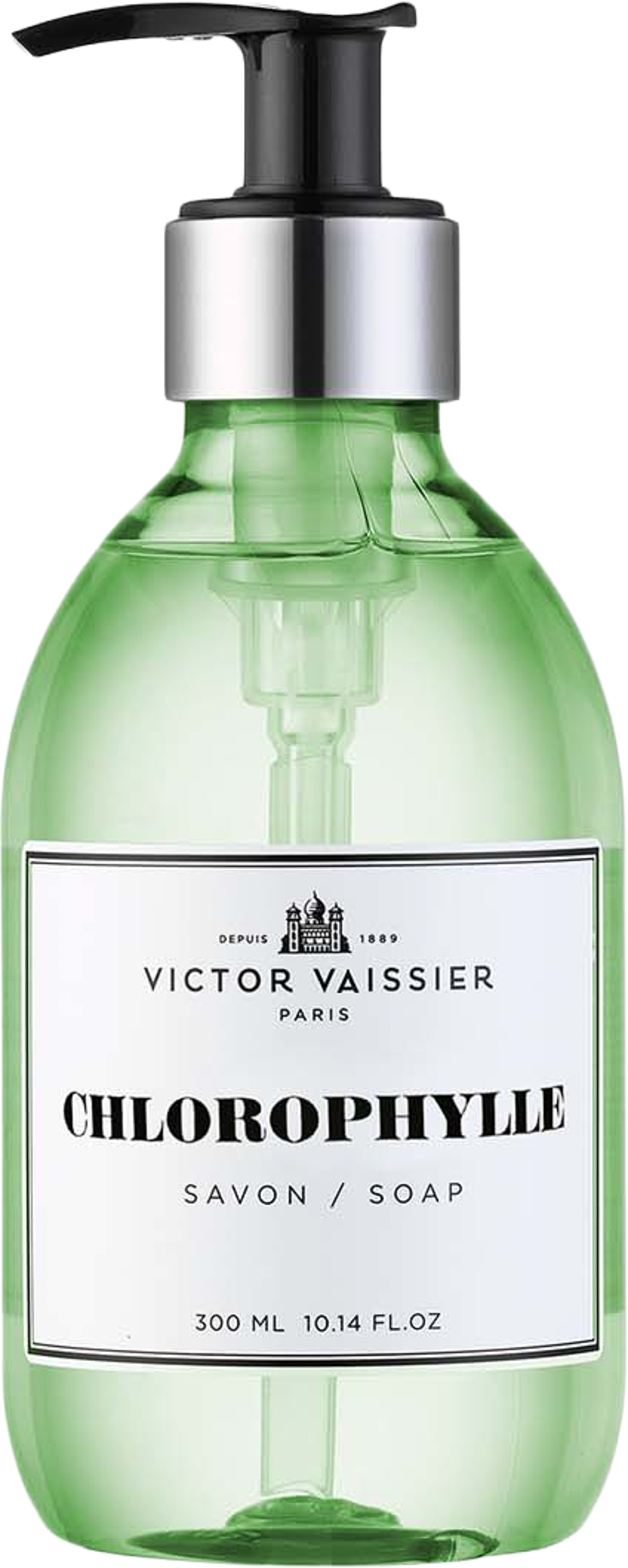 Chlorophylle Liquid Soap, från Victor Vaissier. Klicka för att öppna bilden i stort format