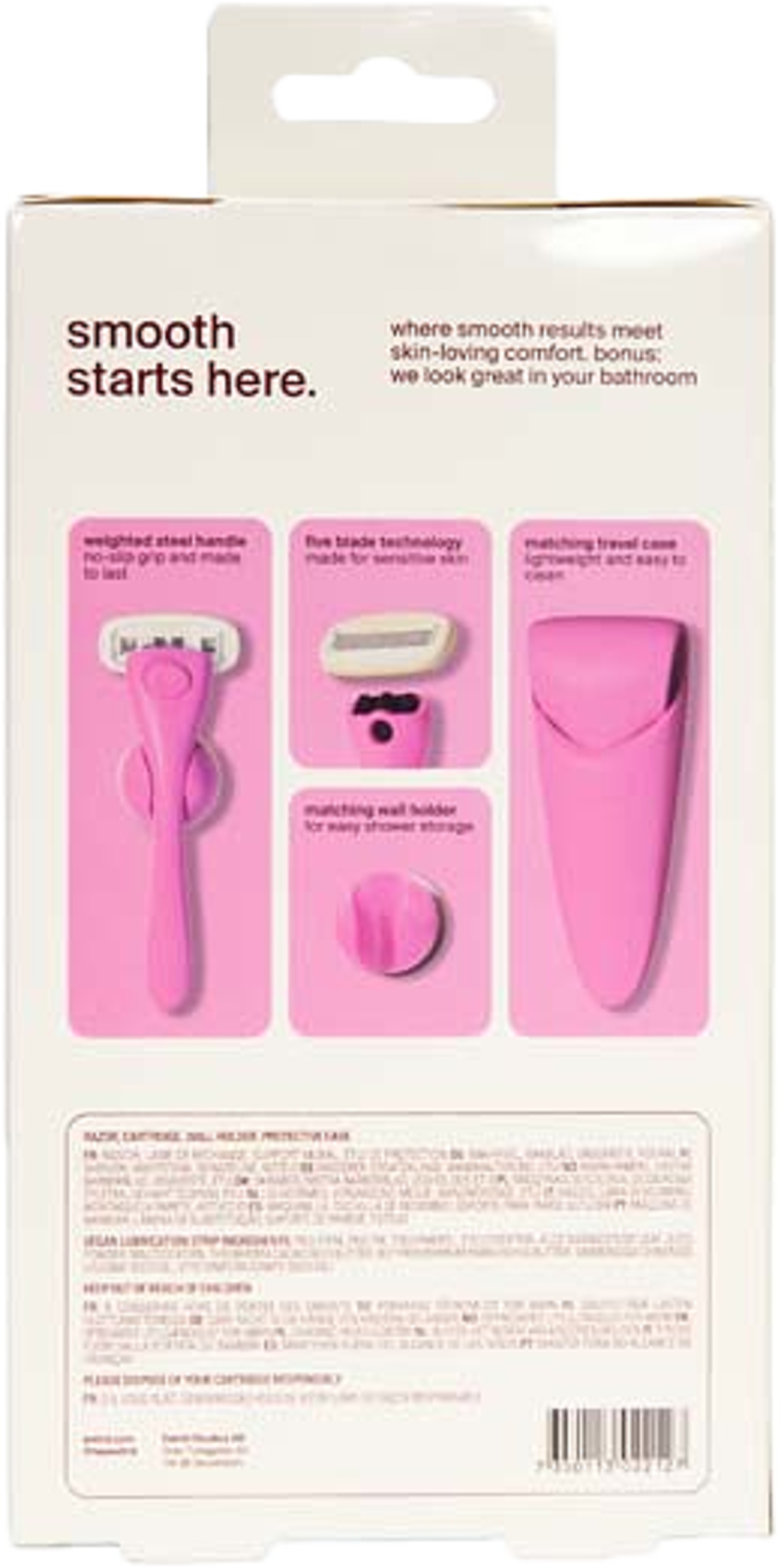 The Razor & Case Set - Guava, från Estrid, i färgen Guava. Klicka för att öppna bilden i stort format