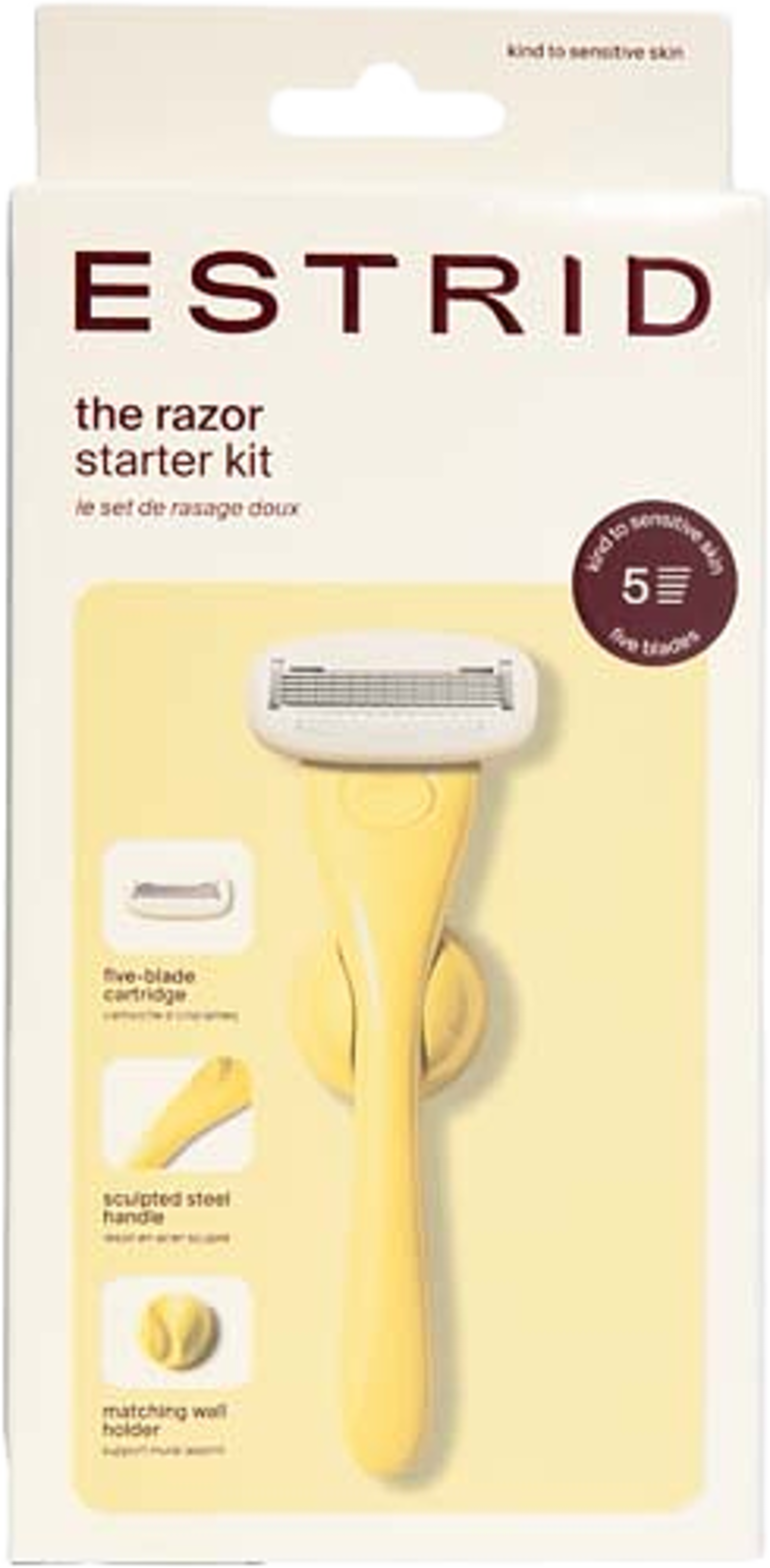 The Razor Starter Kit - Butter, från Estrid, i färgen Butter. Klicka för att öppna bilden i stort format