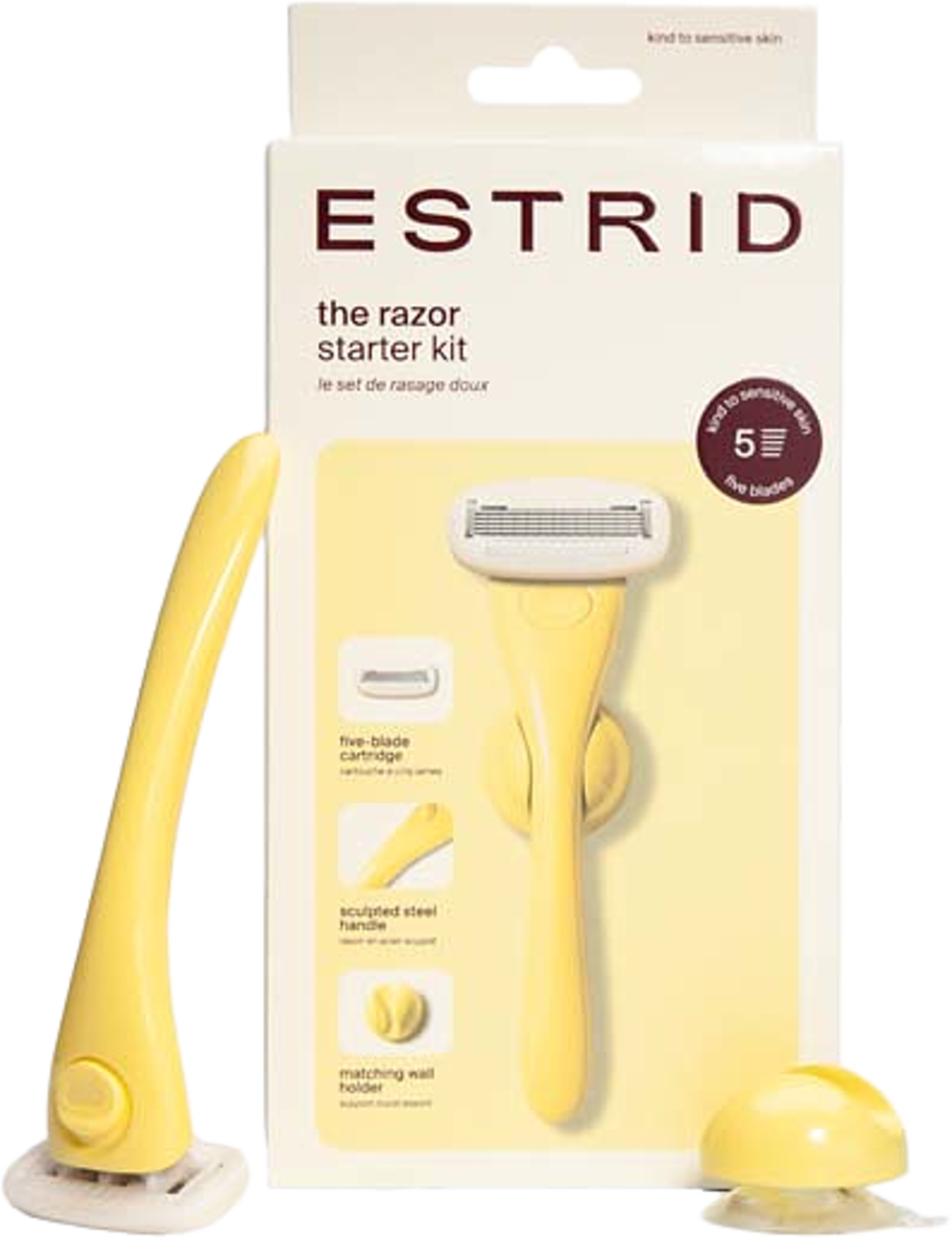 The Razor Starter Kit - Butter, från Estrid, i färgen Butter. Klicka för att öppna bilden i stort format