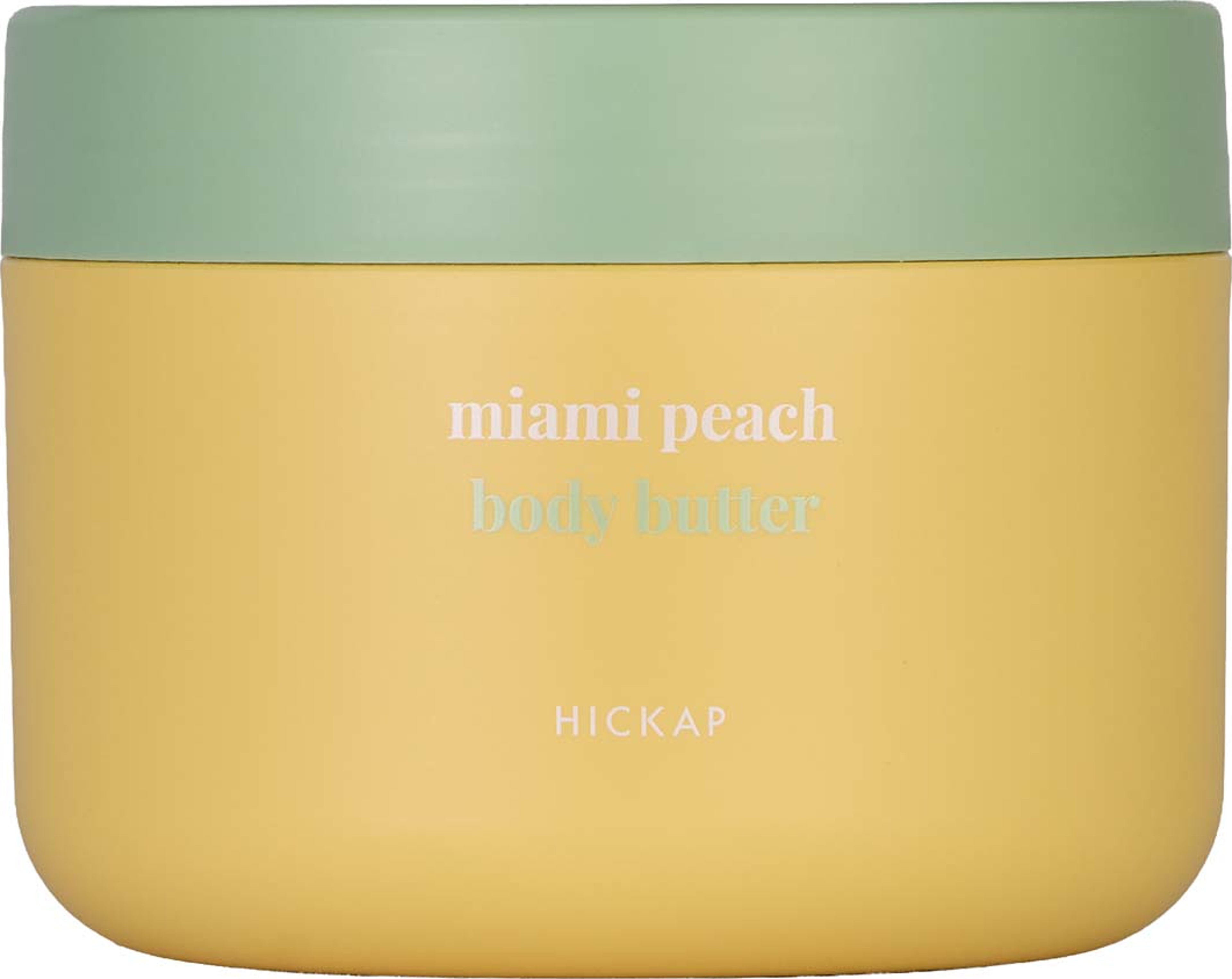 Miami Peach Body Butter, från Hickap. Klicka för att öppna bilden i stort format