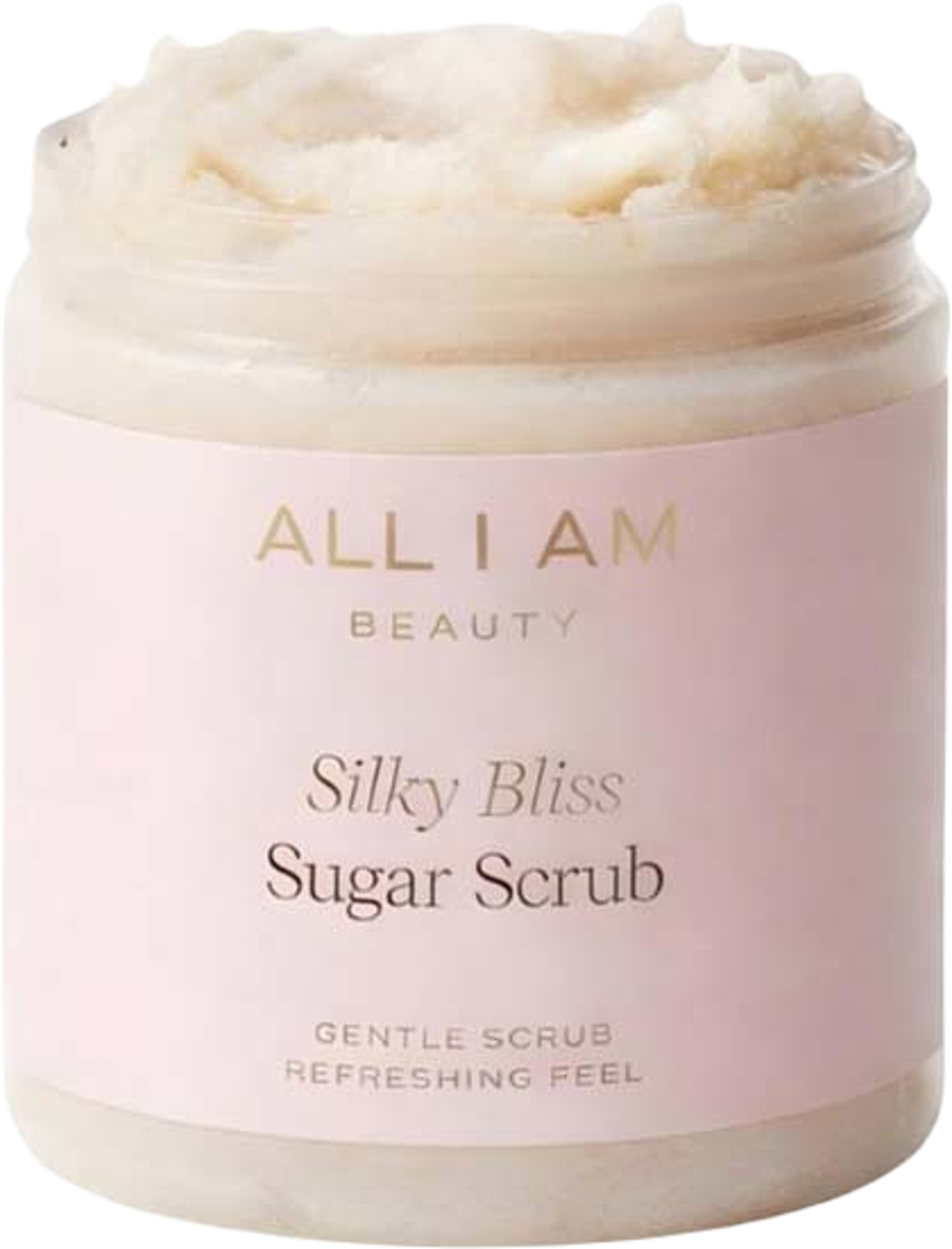 Silky Bliss Sugar Scrub, från ALL I AM BEAUTY. Klicka för att öppna bilden i stort format