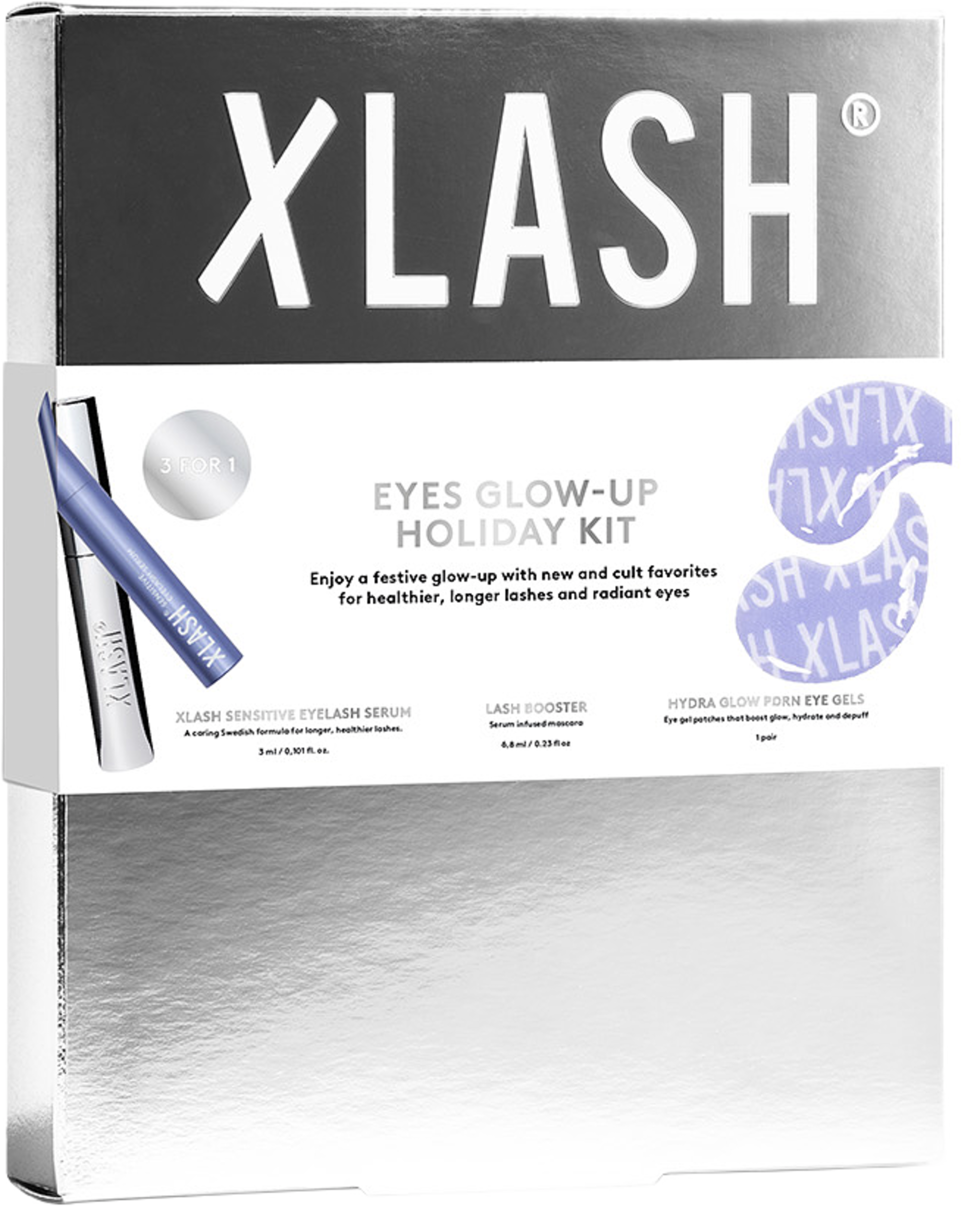 Eyes Glow-up Holiday Kit, från Xlash. Klicka för att öppna bilden i stort format