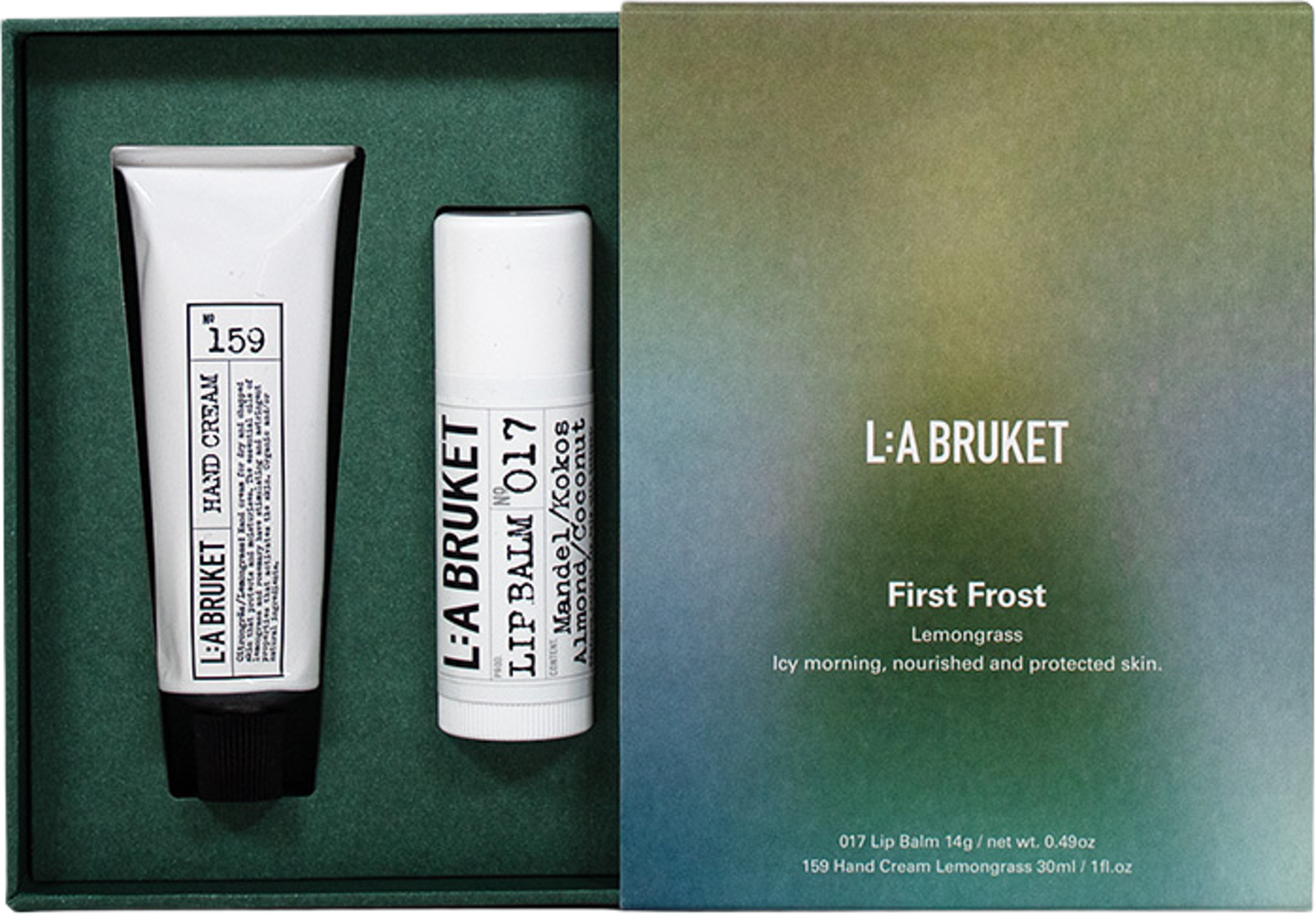 Gift Box Xmas First Frost, från L:a Bruket. Klicka för att öppna bilden i stort format