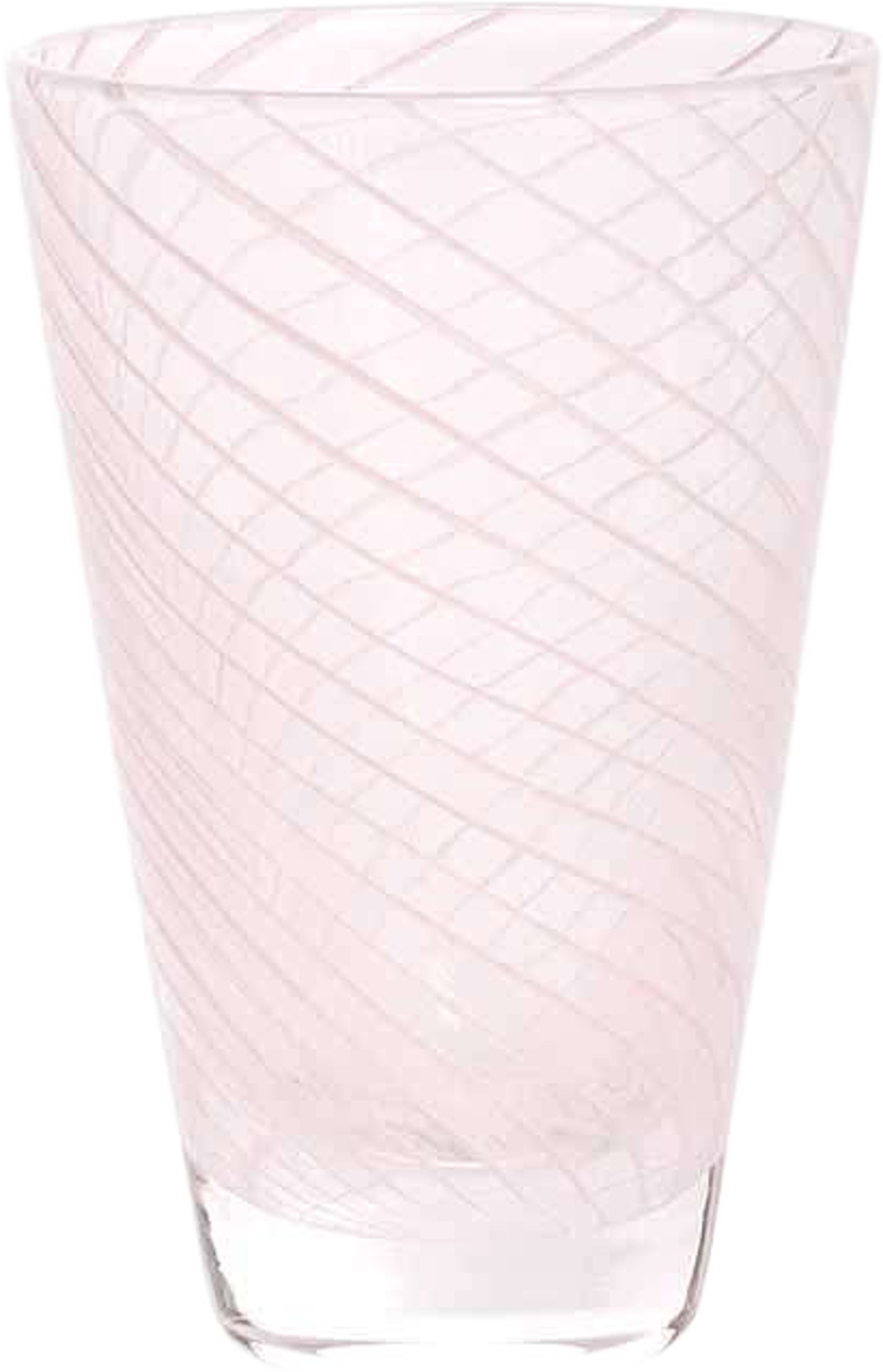 Yuka Swirl Glass - Pack Of 2, från OYOY Living, i färgen rose. Klicka för att öppna bilden i stort format