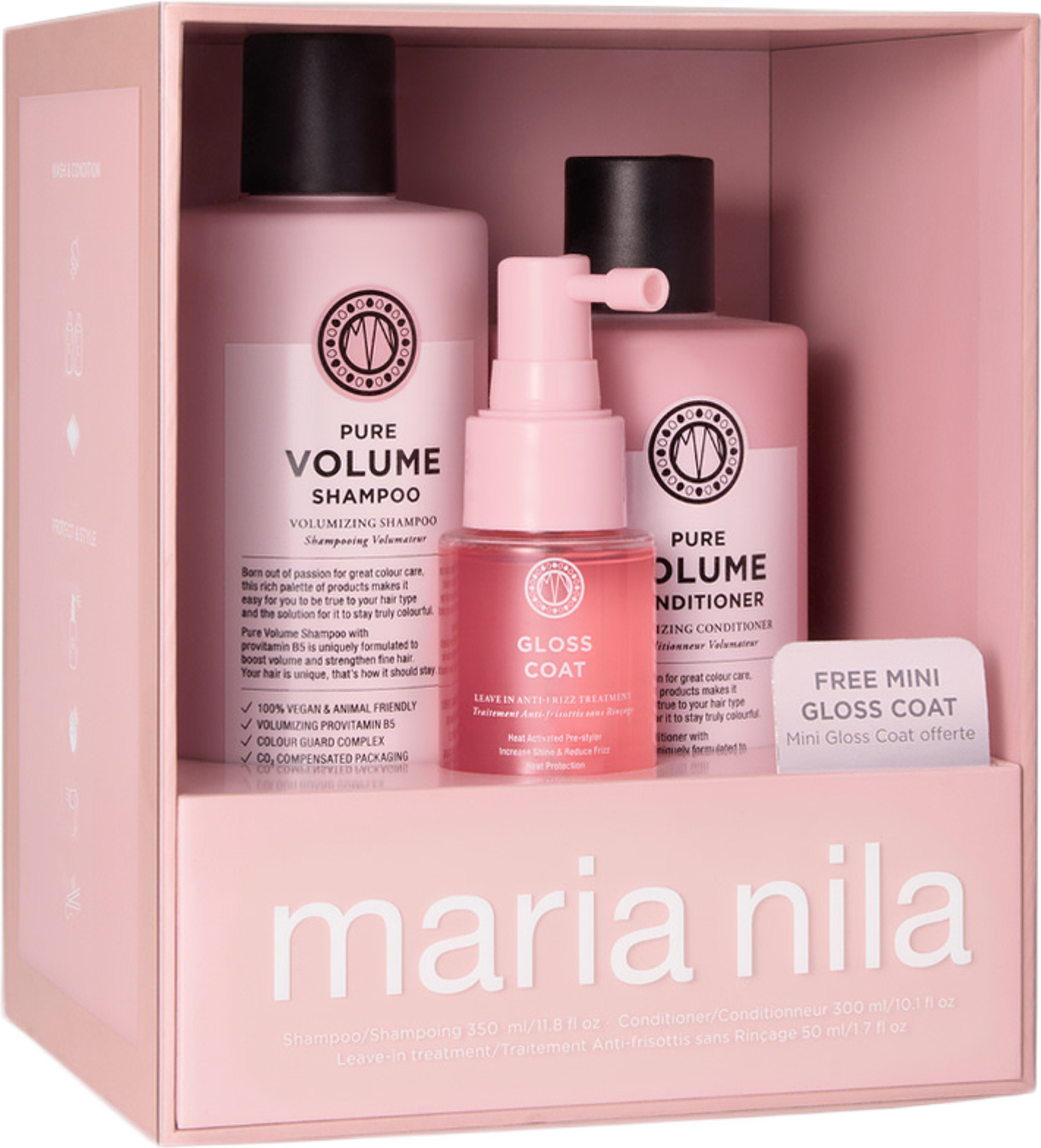 Beauty Box AW26 Pure Volume, från Maria Nila. Klicka för att öppna bilden i stort format