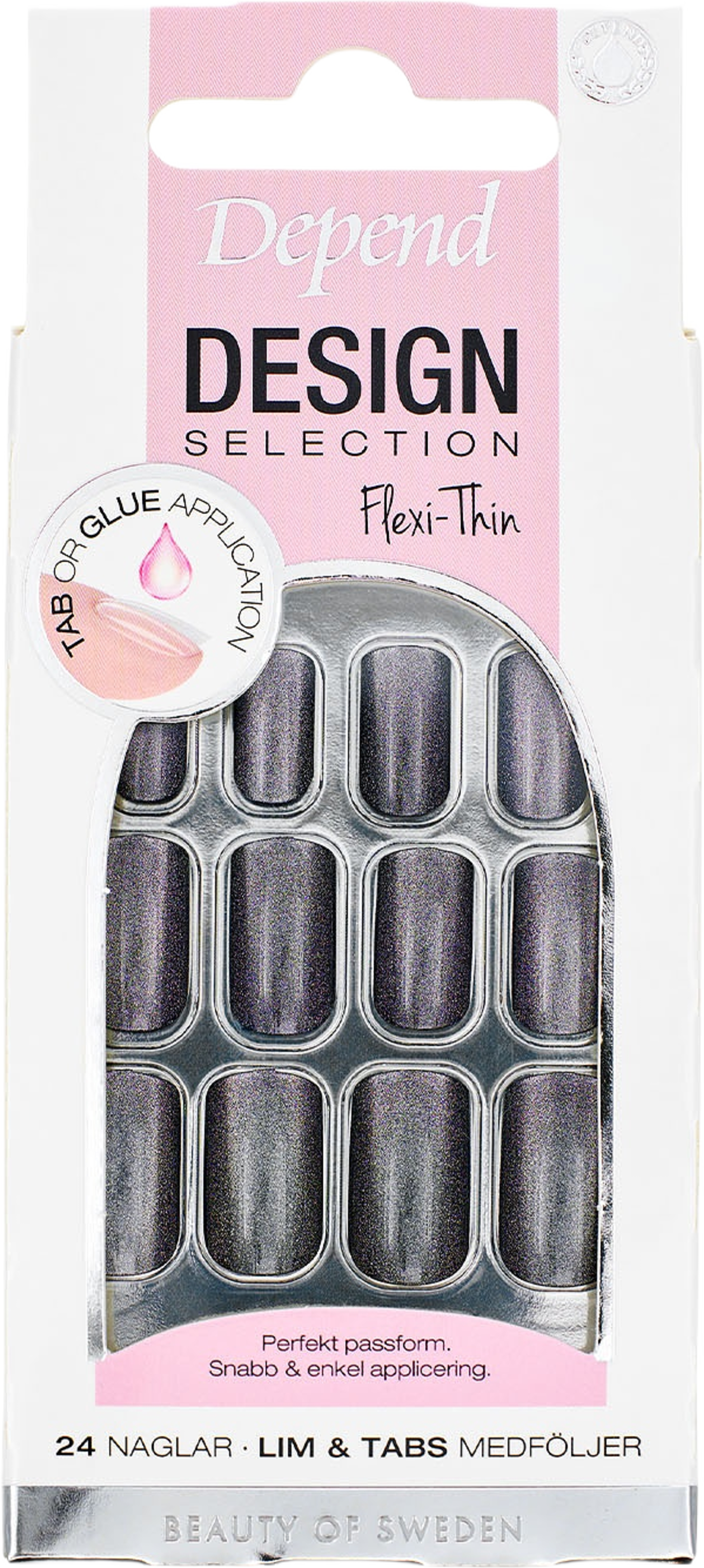 Design Selection Graphite Shimmer Medium Square