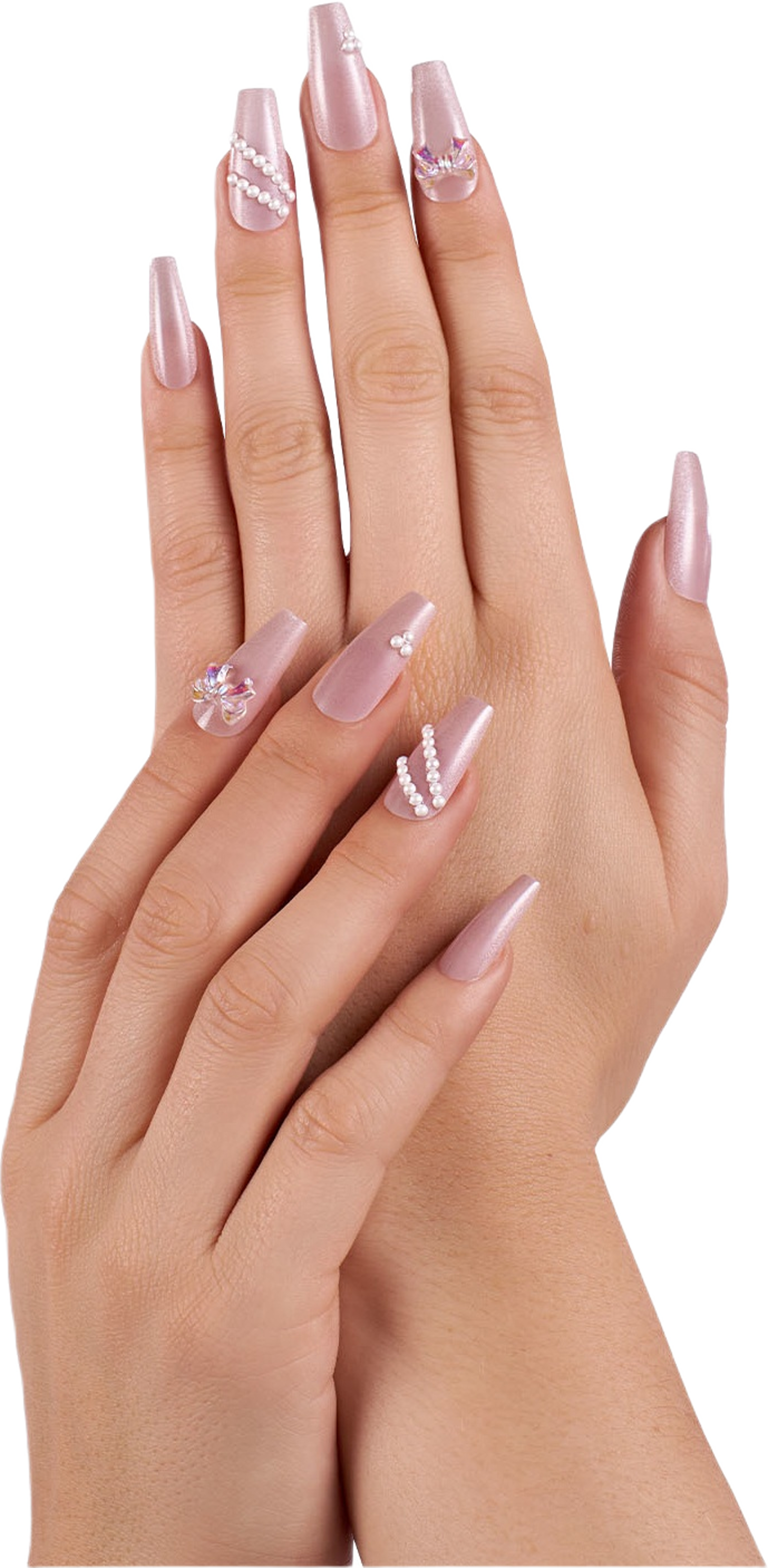 Design Selection Pink Shimmer Decor Coffin