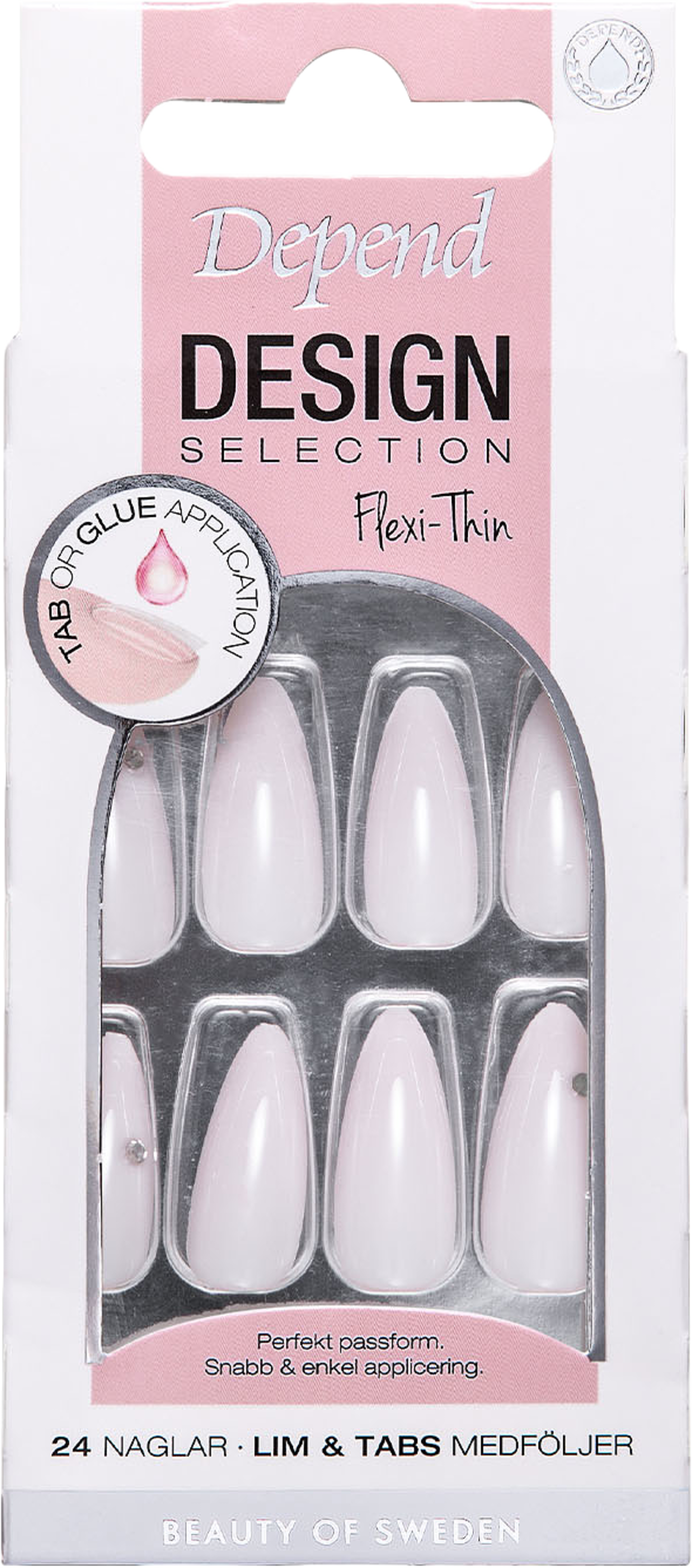 Design Selection Pink Ivory Almond, från Depend, i färgen Pink Ivory Almond. Klicka för att öppna bilden i stort format