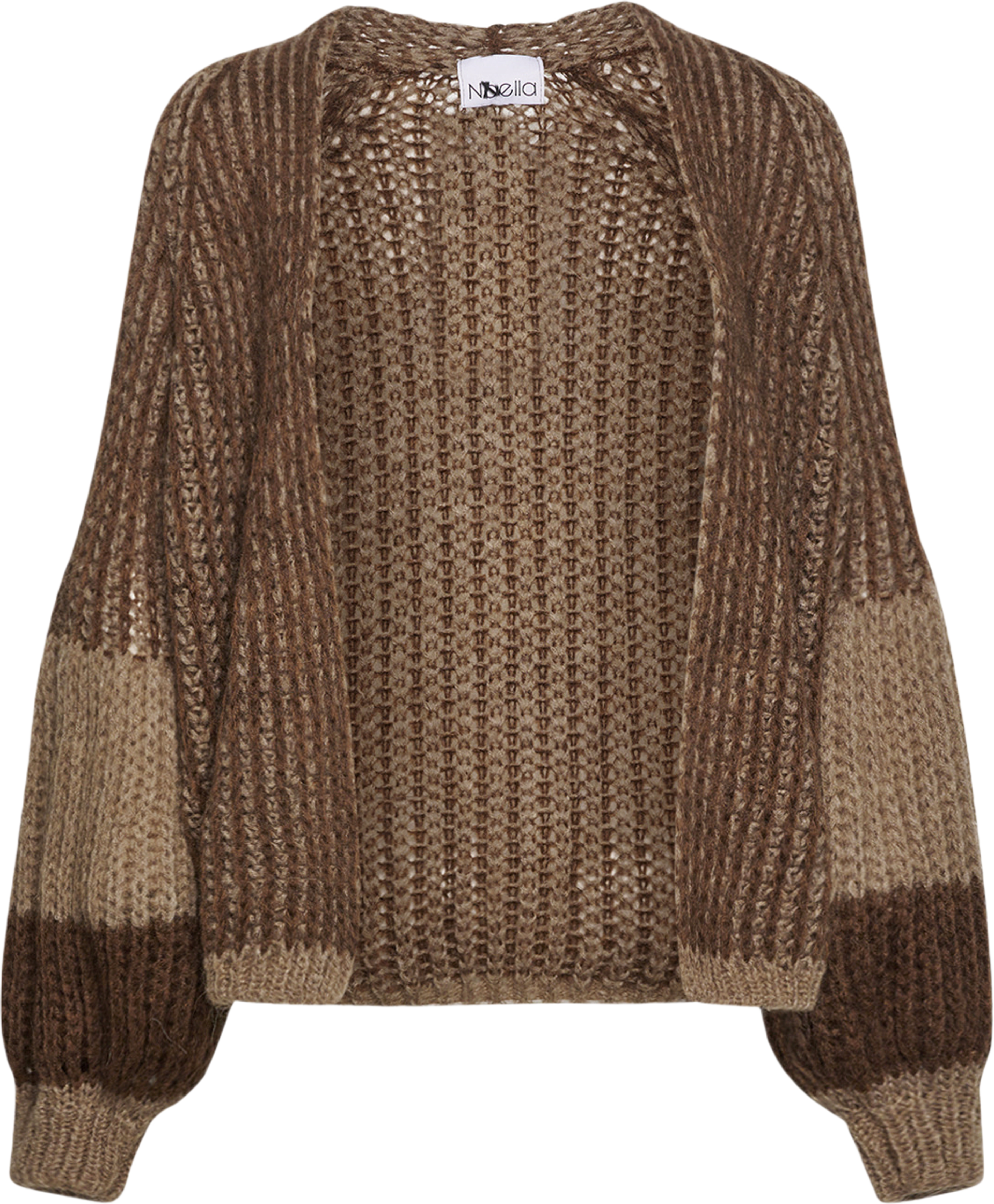 Liana Knit Cardigan - Brown/camel