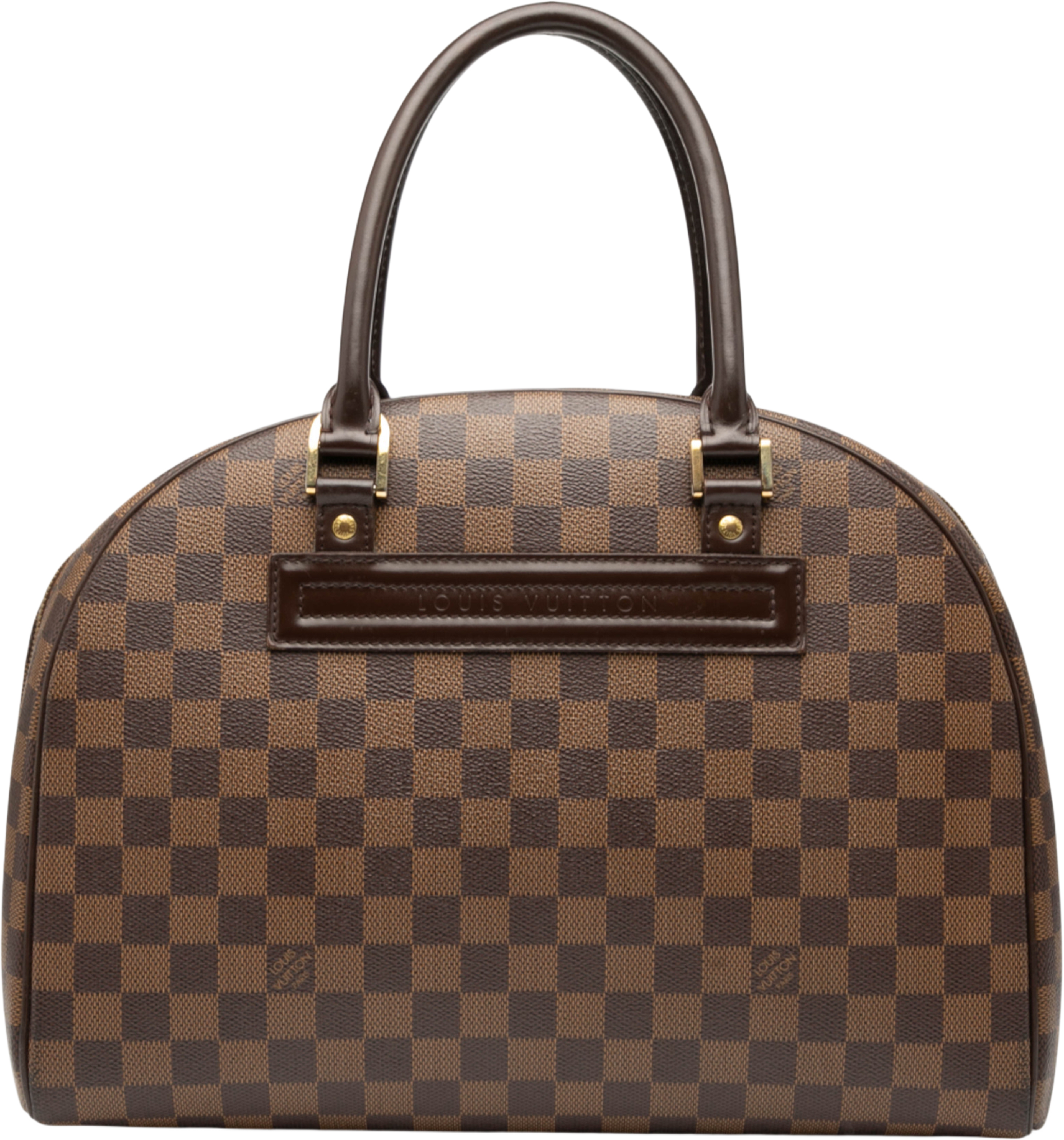 Louis Vuitton Damier Ebene Nolita, från Luxclusif, i färgen brown. Klicka för att öppna bilden i stort format