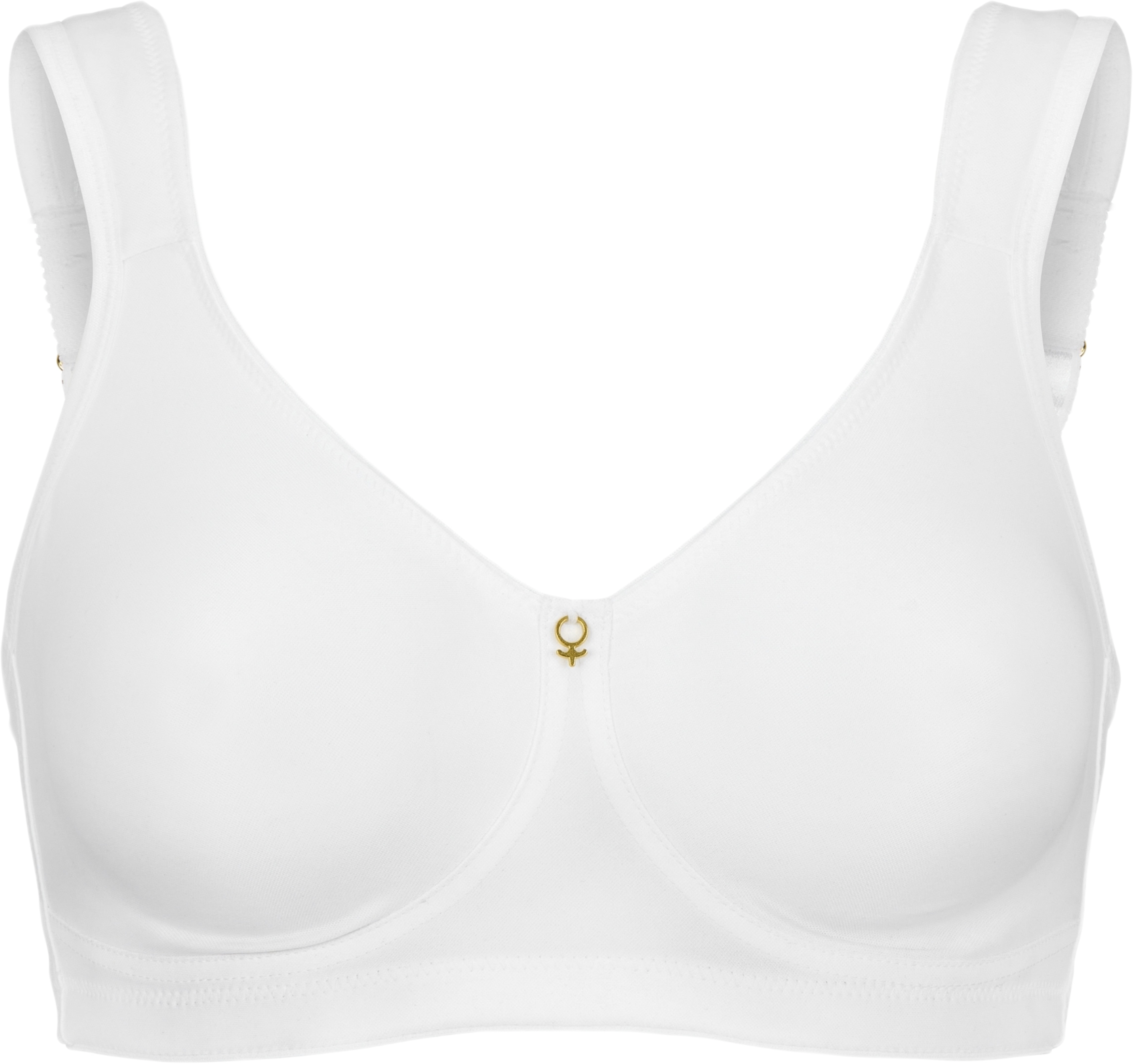 Clean Beauty Bh Utan Bygel, Cool & Dry, från Swegmark, i färgen white. Klicka för att öppna bilden i stort format