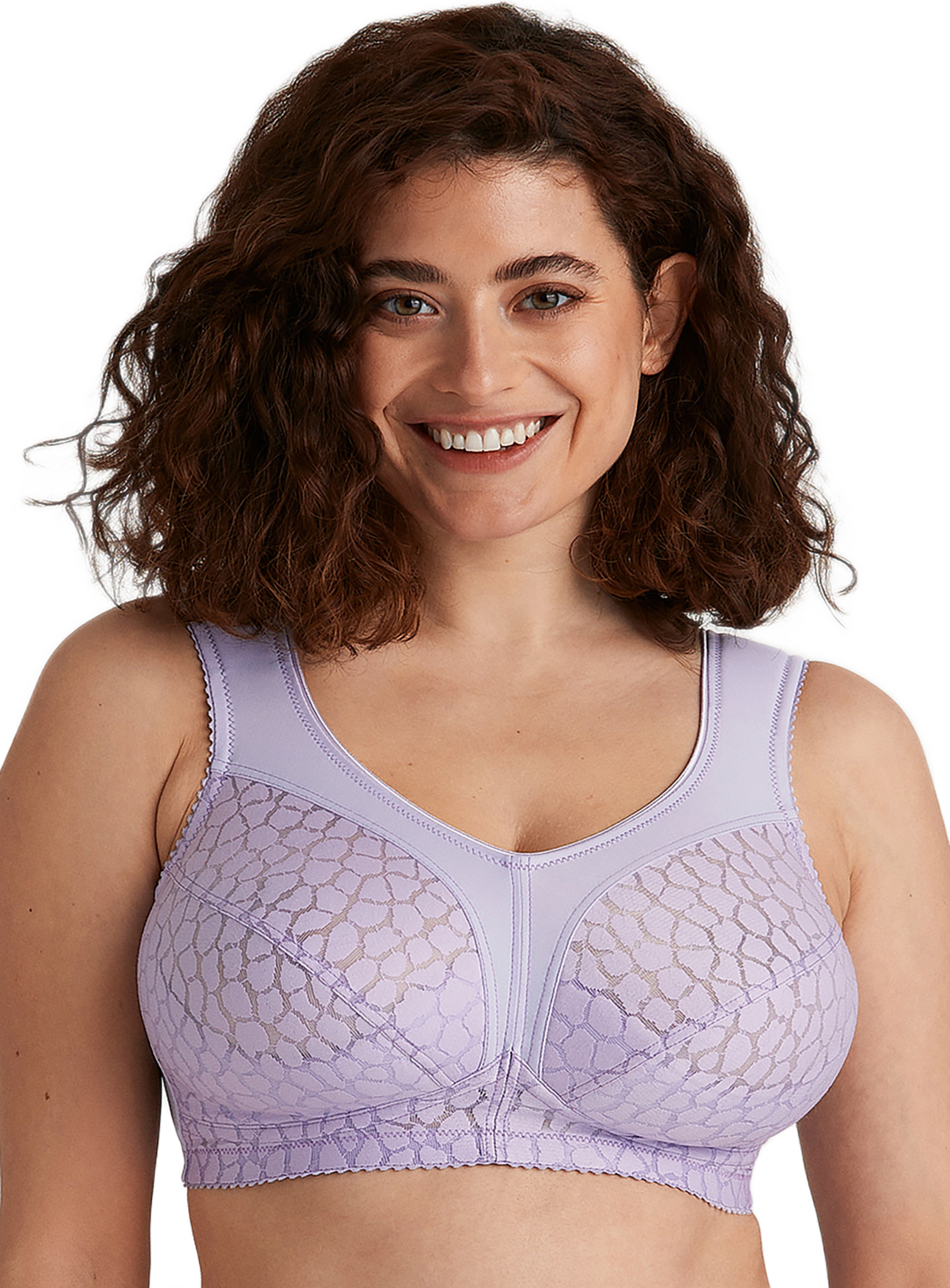 Lovely Jacquard Bh Utan Bygel