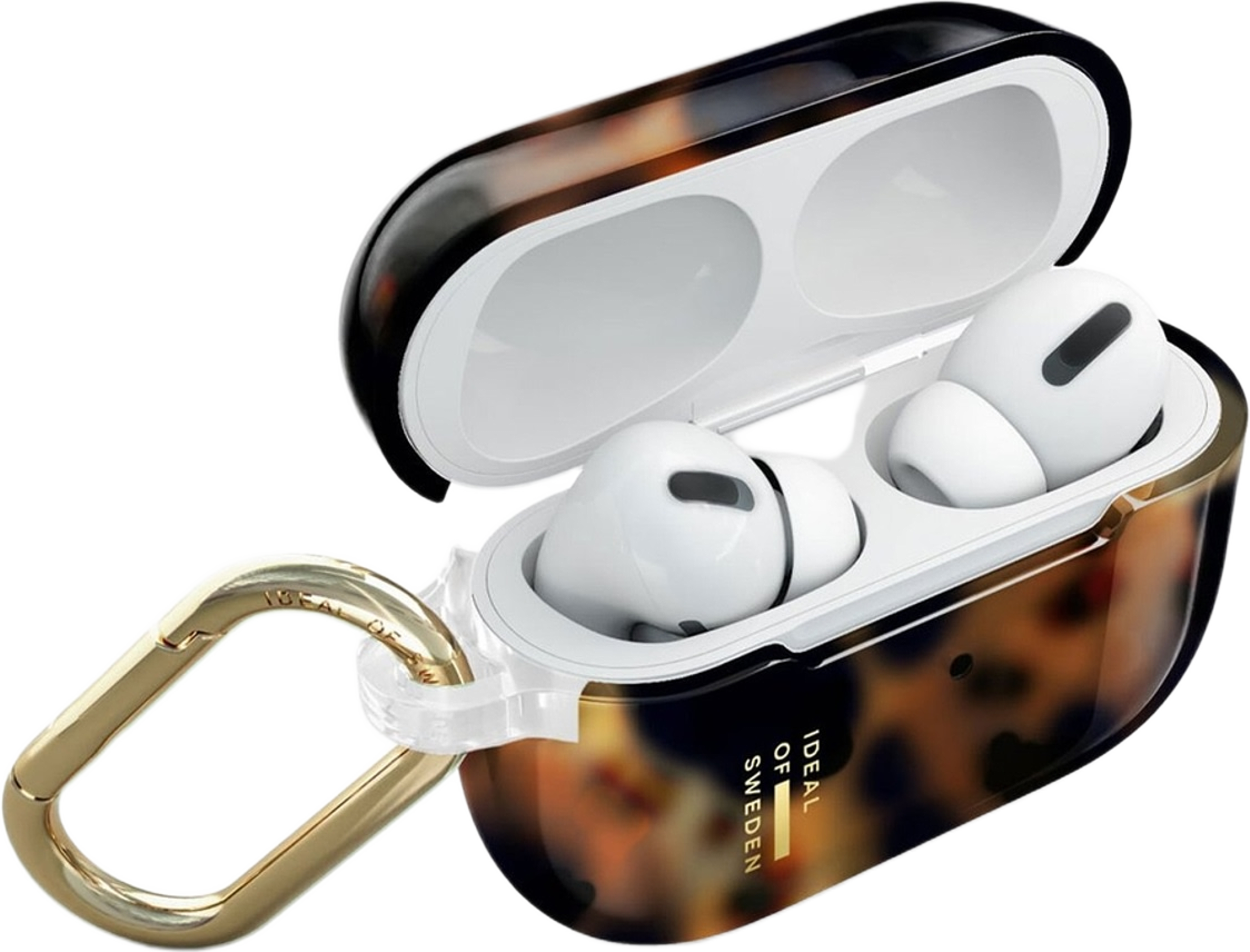 Clear Airpods Case Tortoise, från Ideal Of Sweden, i färgen brown. Klicka för att öppna bilden i stort format