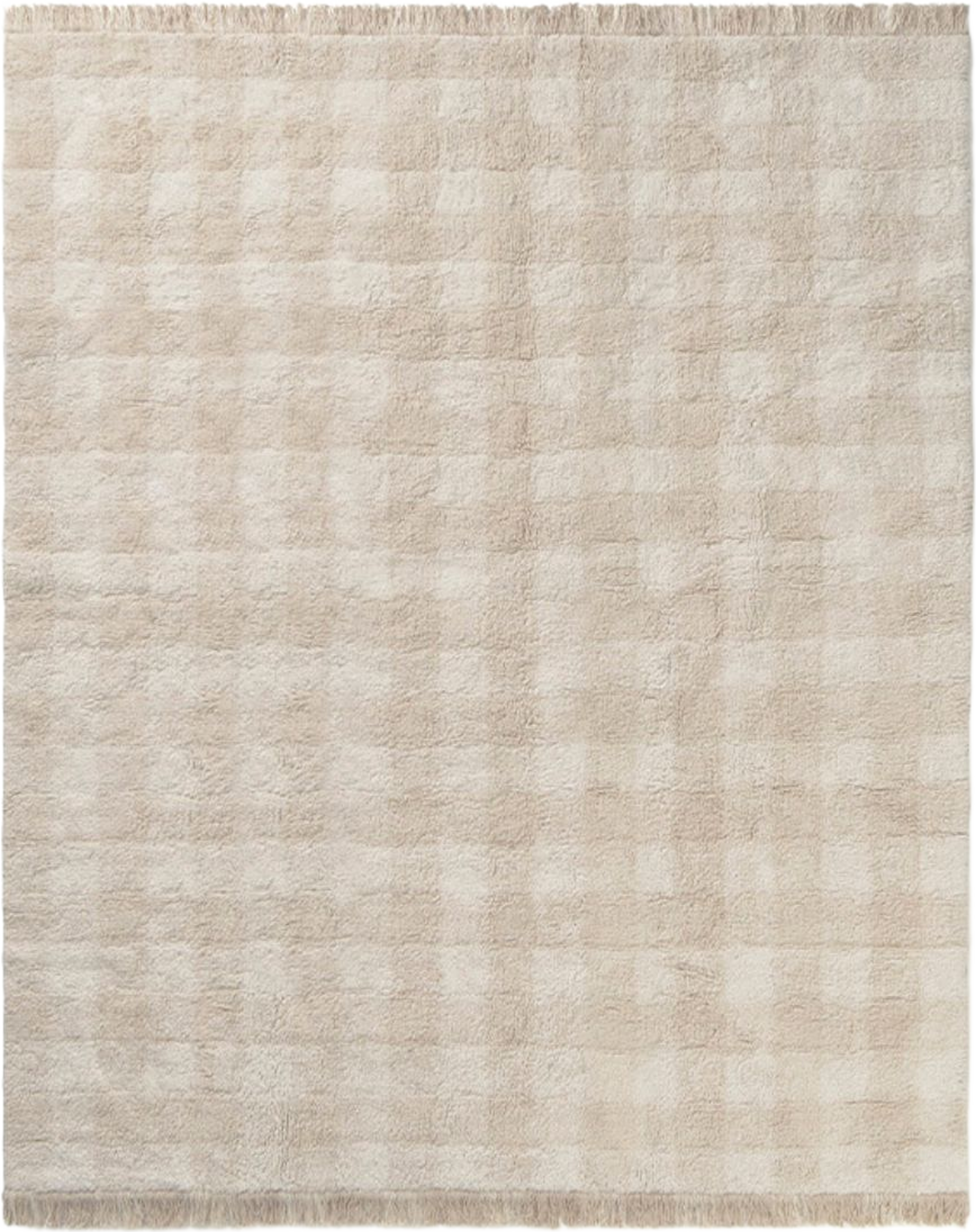 Tvättbar Matta Vichy, från LORENA CANALS, i färgen elfenben, naturlig. Klicka för att öppna bilden i stort format