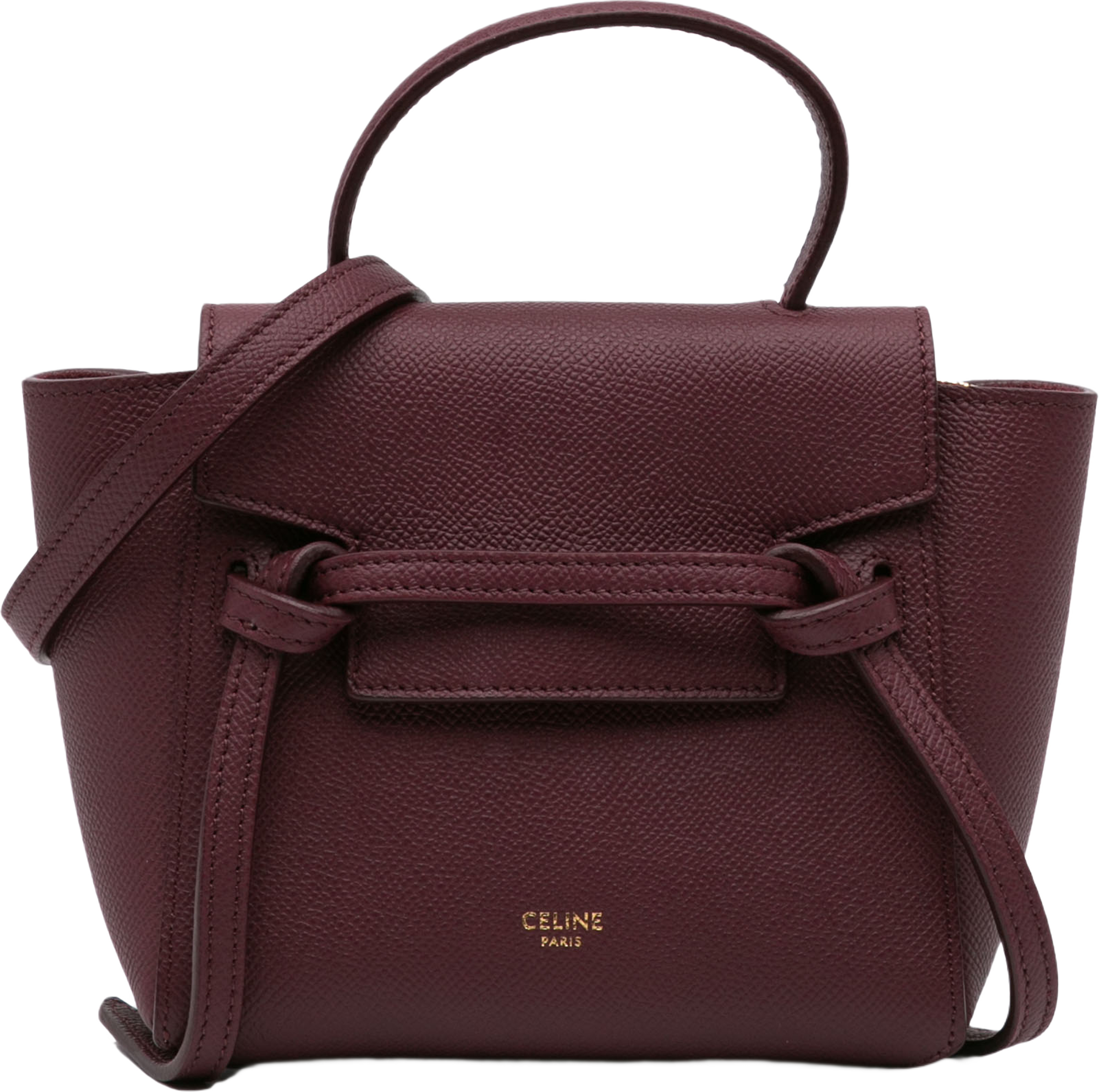 Celine Pico Grained Calfskin Belt Bag