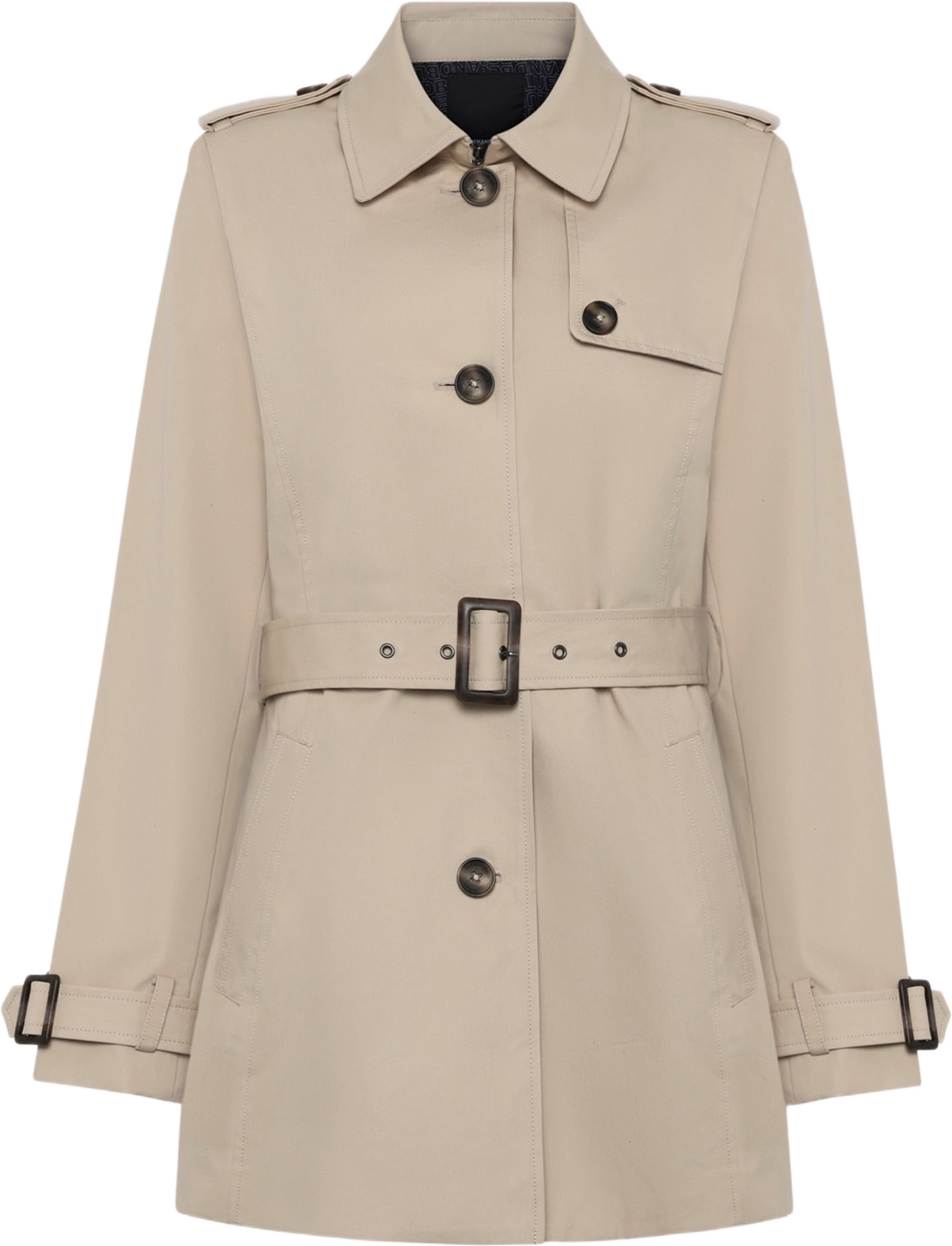 Isabelle Coat, från ROCKANDBLUE, i färgen beige. Klicka för att öppna bilden i stort format