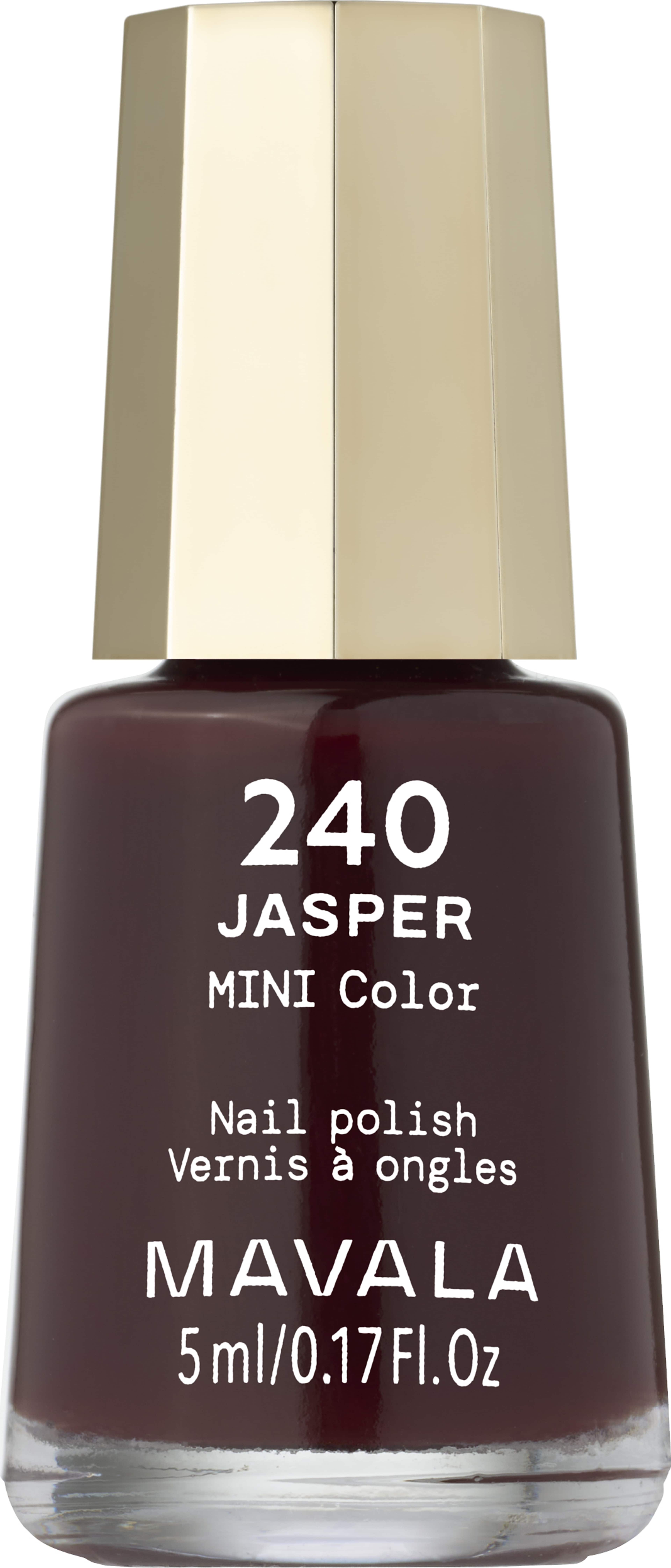 Minilack, från Mavala, i färgen Jasper. Klicka för att öppna bilden i stort format