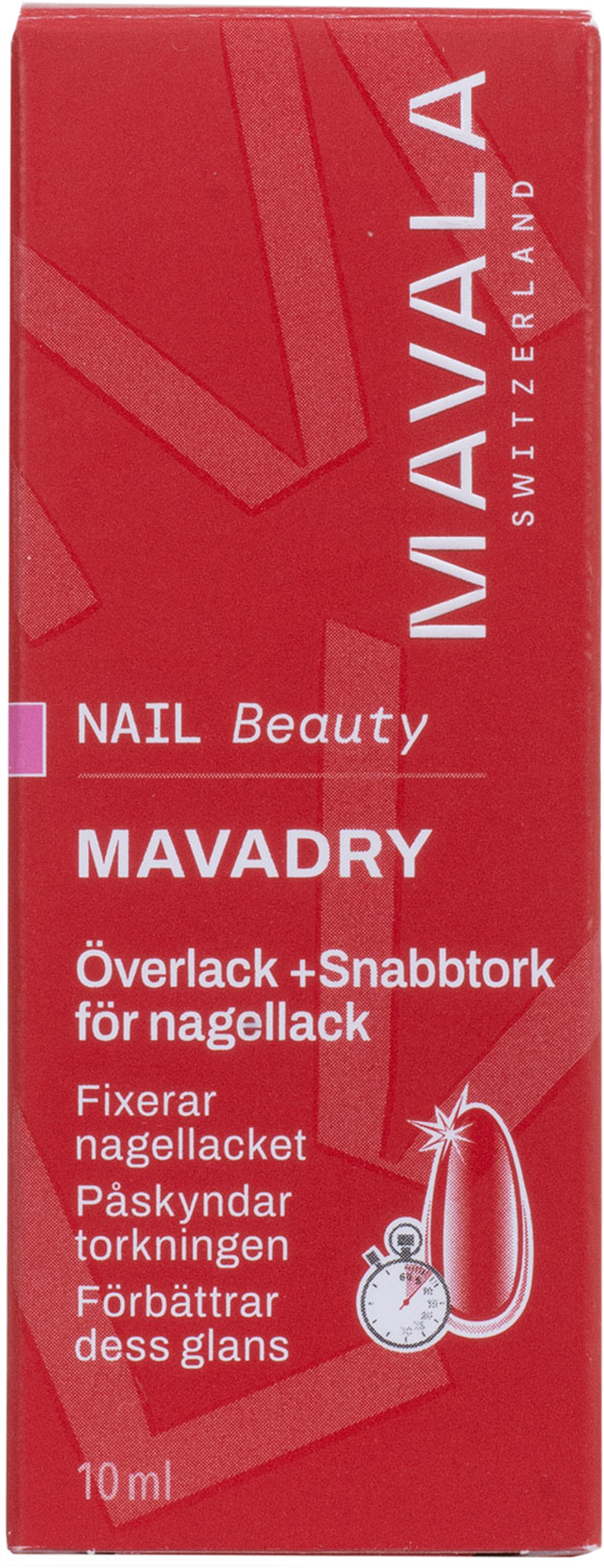 Mavadry Snabbtork, från Mavala. Klicka för att öppna bilden i stort format