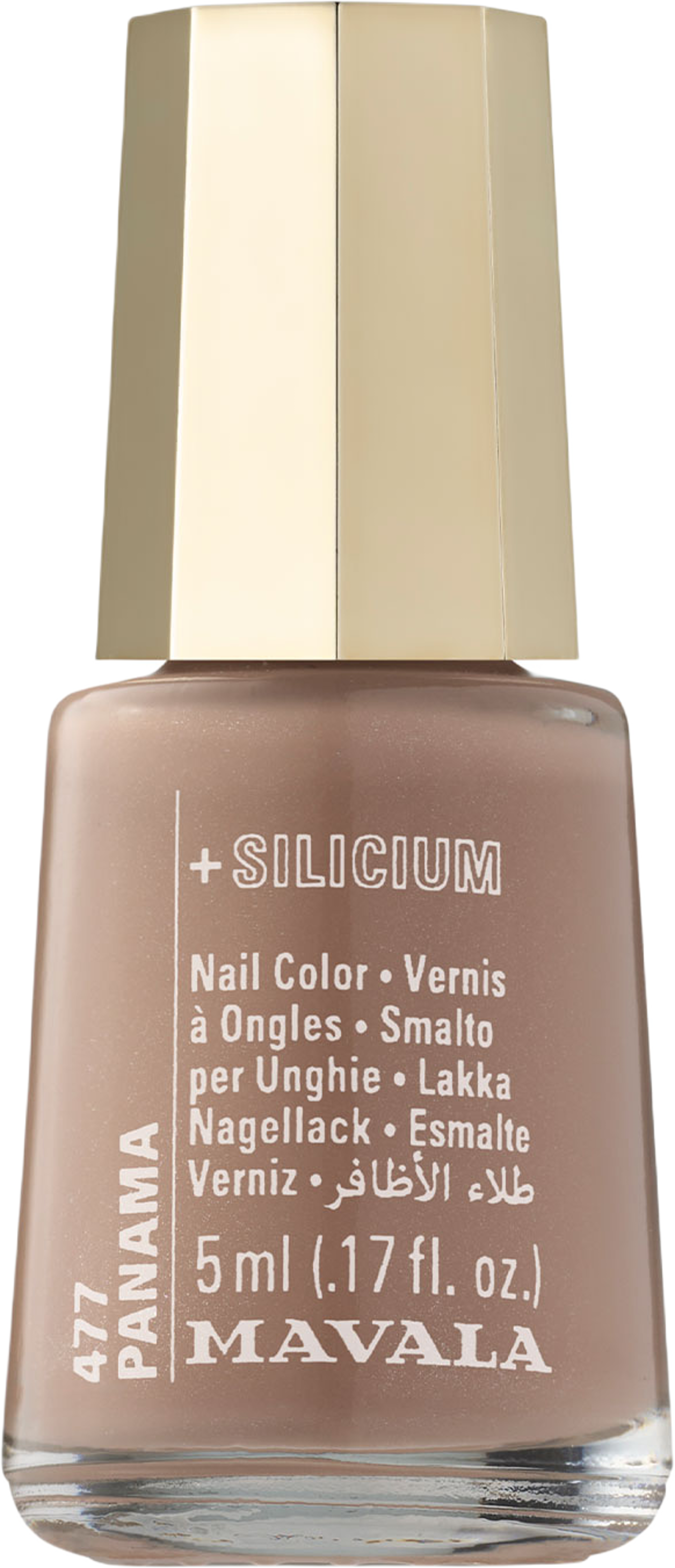 Minilack Neo Nudes Colors, från Mavala, i färgen Panama. Klicka för att öppna bilden i stort format