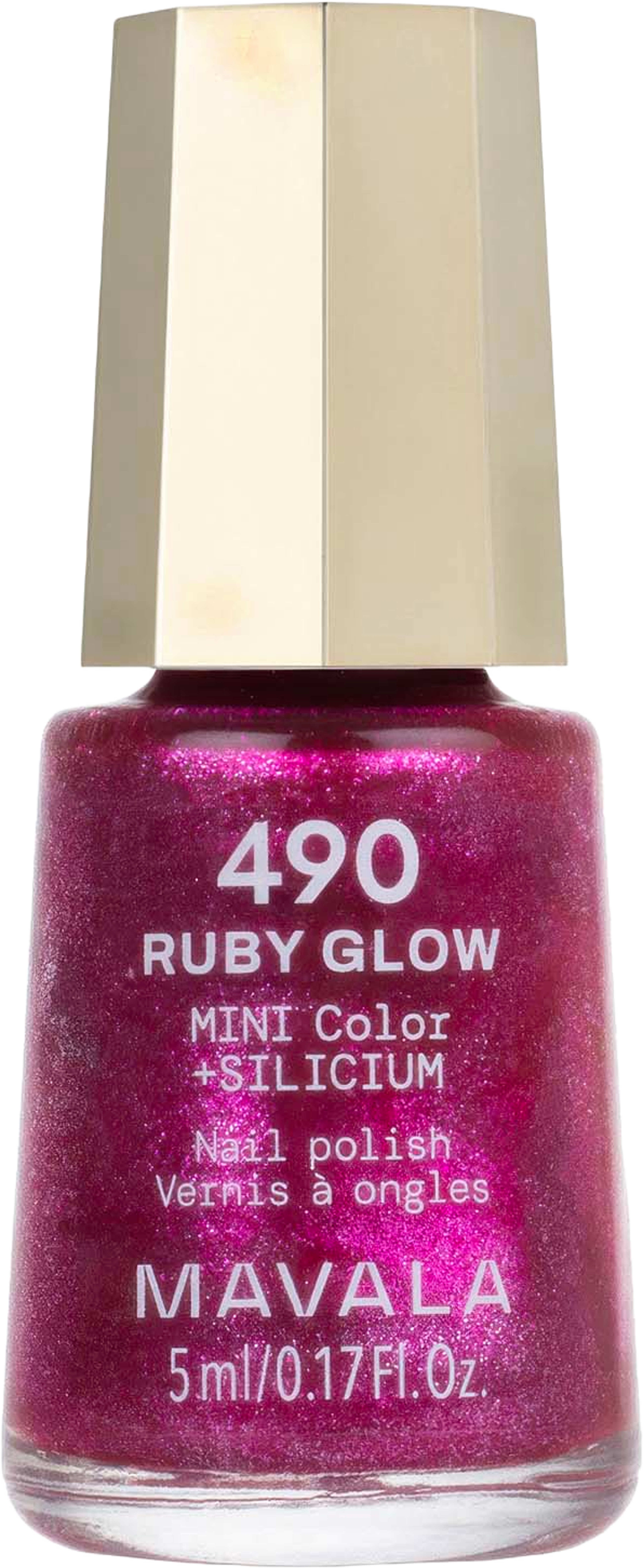 Minilack Reverie Collection, från Mavala, i färgen Ruby Glow. Klicka för att öppna bilden i stort format
