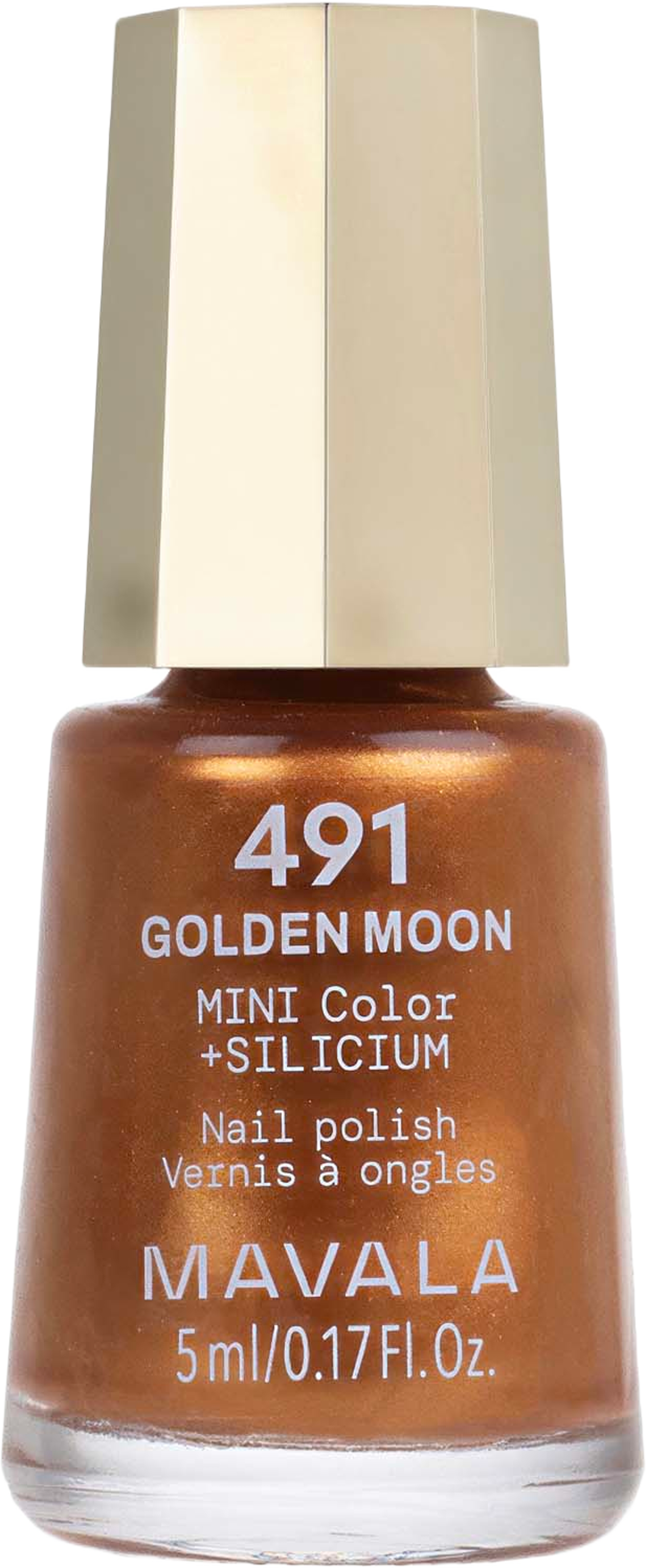 Minilack Reverie Collection, från Mavala, i färgen Golden Moon. Klicka för att öppna bilden i stort format