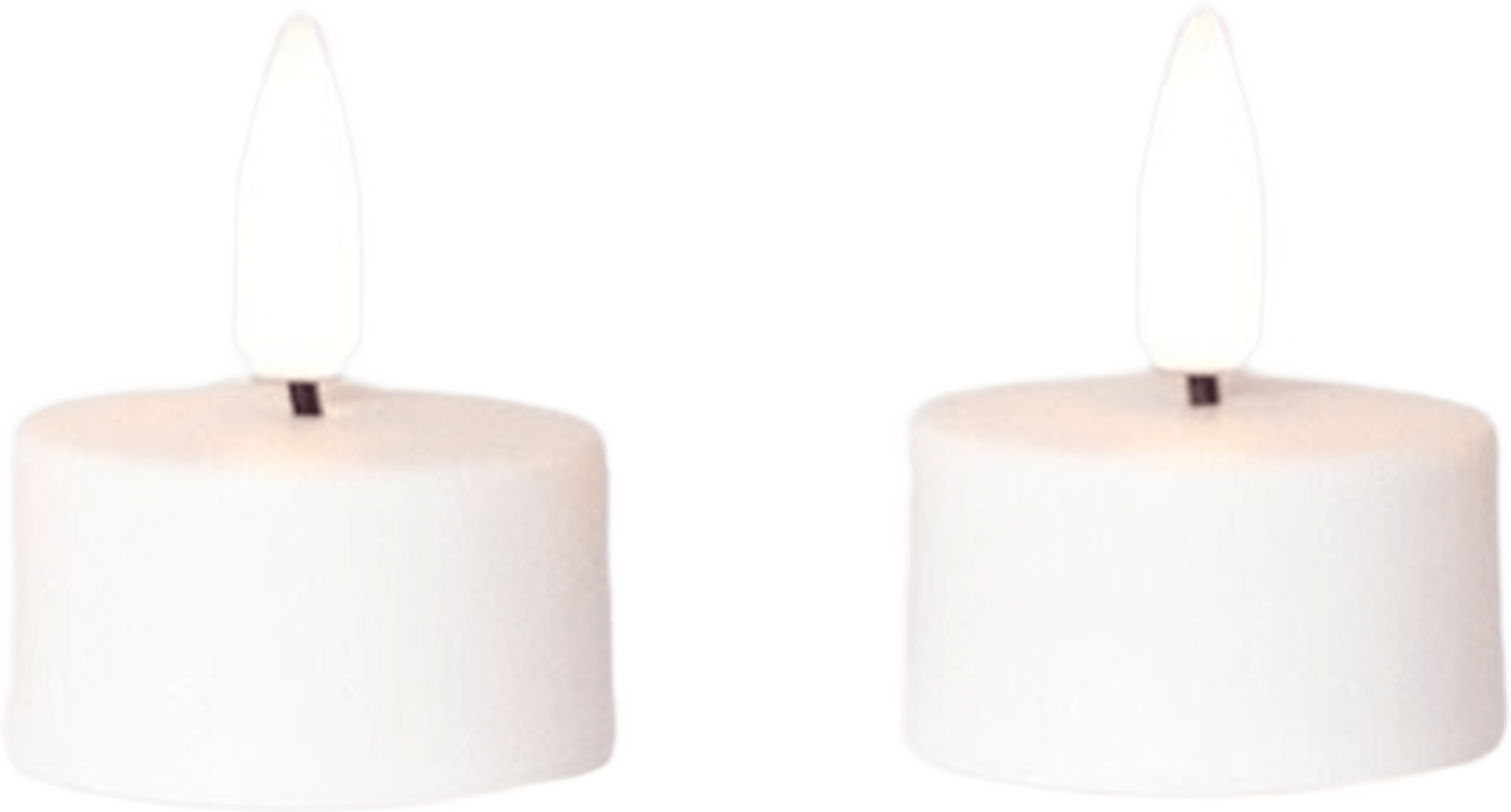 Rika Led Värmeljus Vit 2 St
