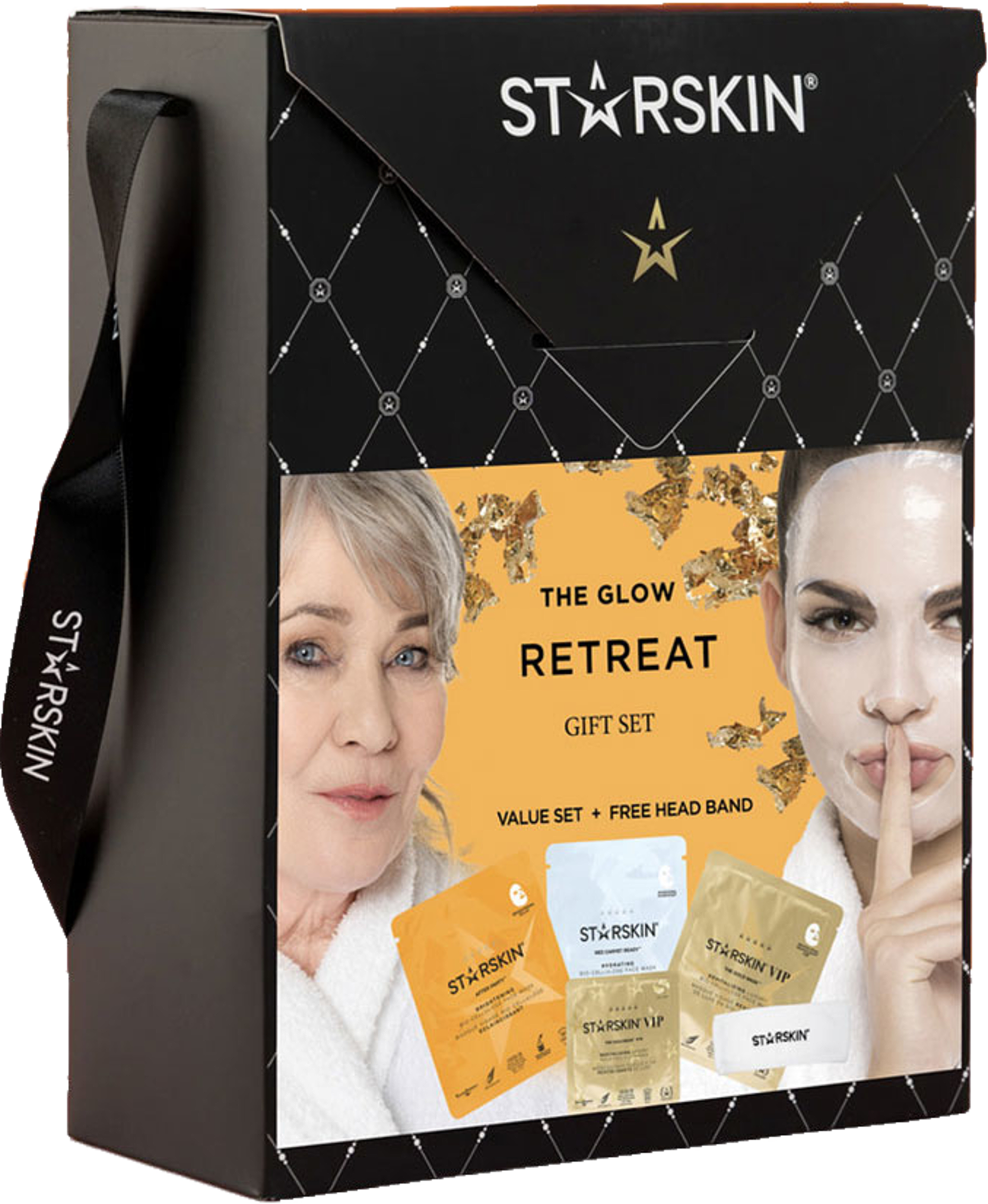 The Glow Retreat giftset, från Starskin. Klicka för att öppna bilden i stort format